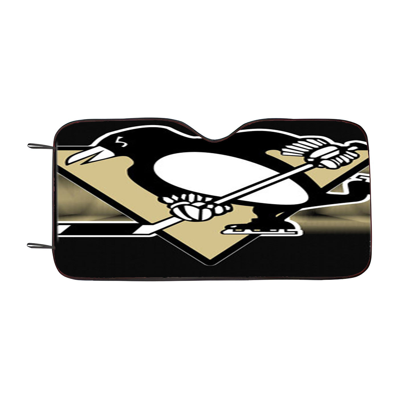 Pittsburgh Penguins Art Car Auto Sun Shade Windshield Cover