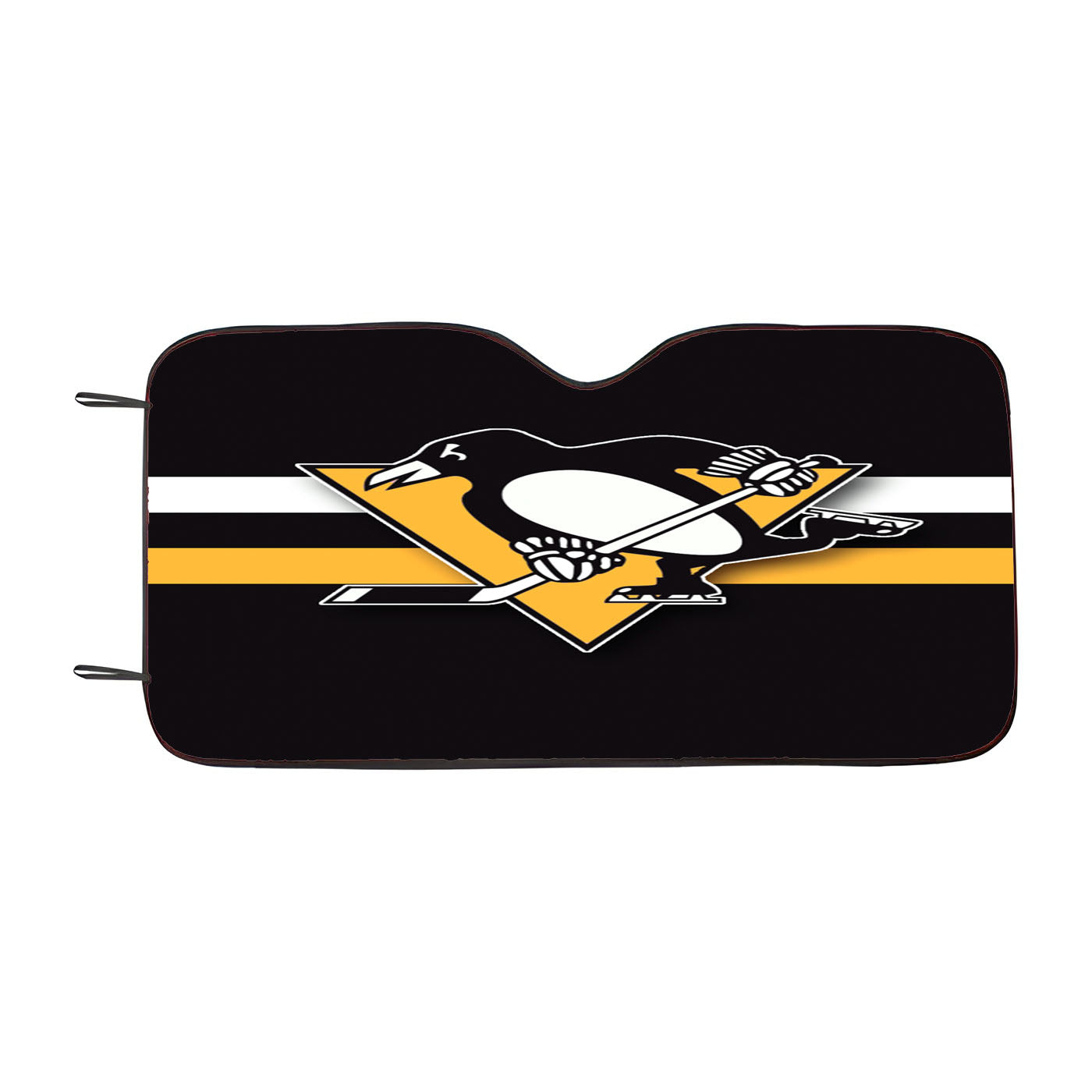 Pittsburgh Penguins Hockey Car Auto Sun Shade Windshield Cover
