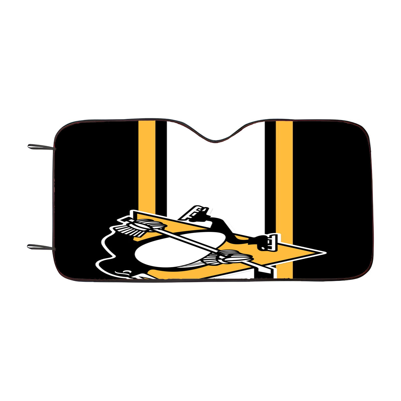 Pittsburgh Penguins Logo Car Auto Sun Shade Windshield Cover