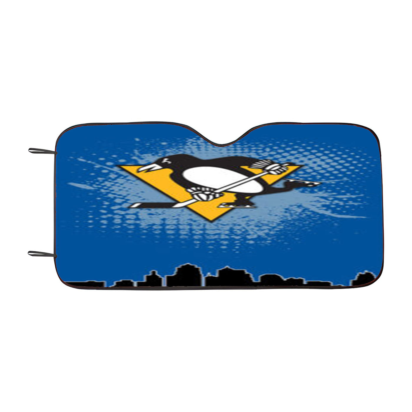 Pittsburgh Penguins Nhl Team Car Auto Sun Shade Windshield Cover