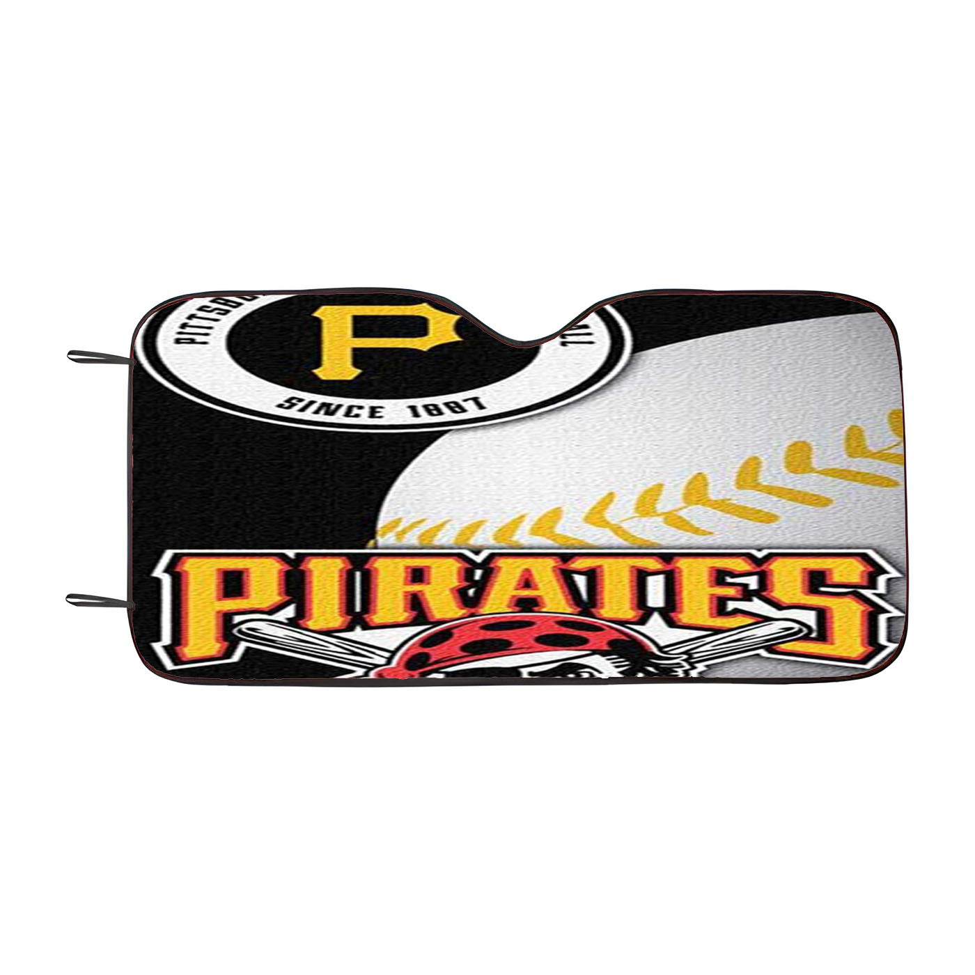 Pittsburgh Pirates Car Auto Sun Shade Windshield Cover