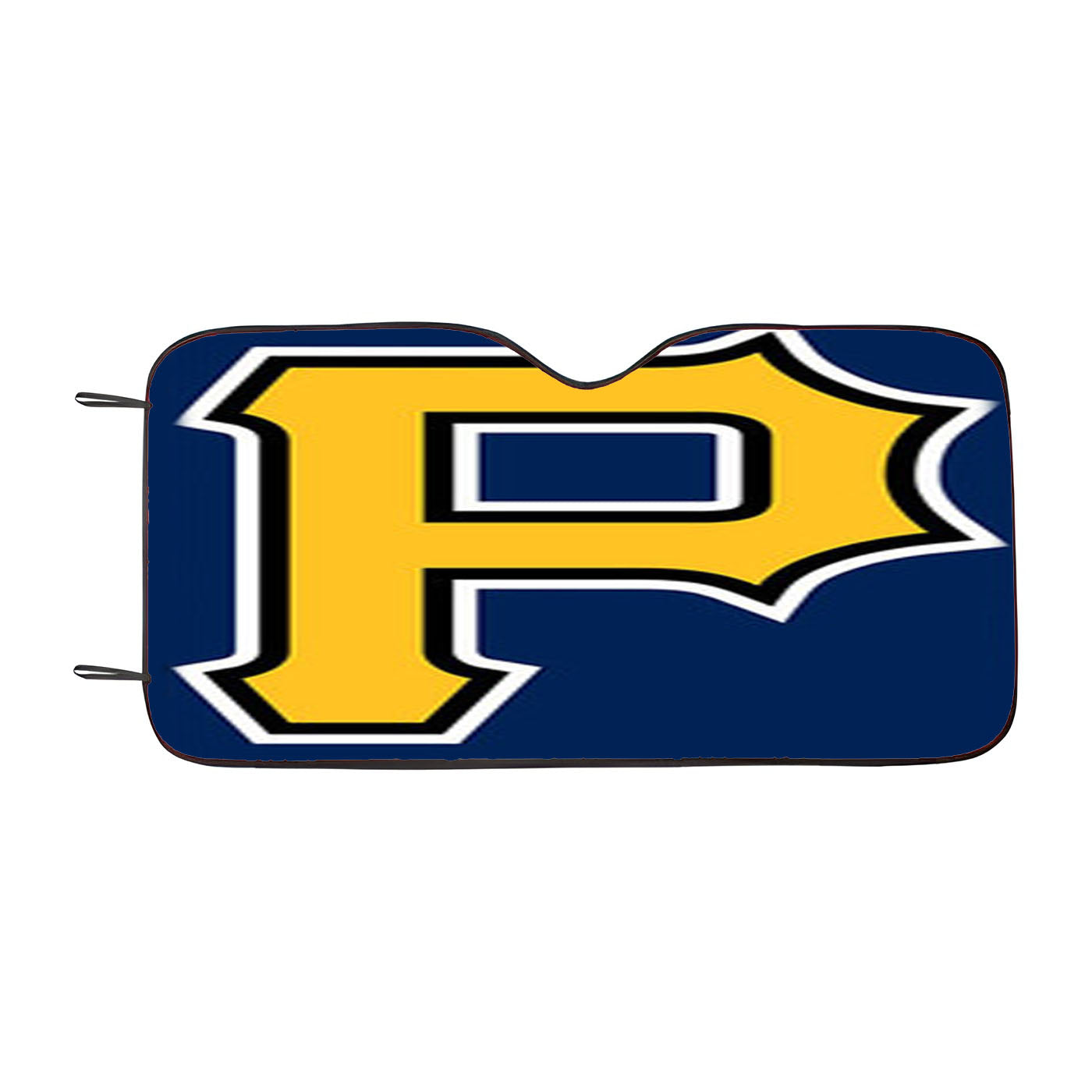 Pittsburgh Pirates Baseball Logo Blue Car Auto Sun Shade Windshield Cover