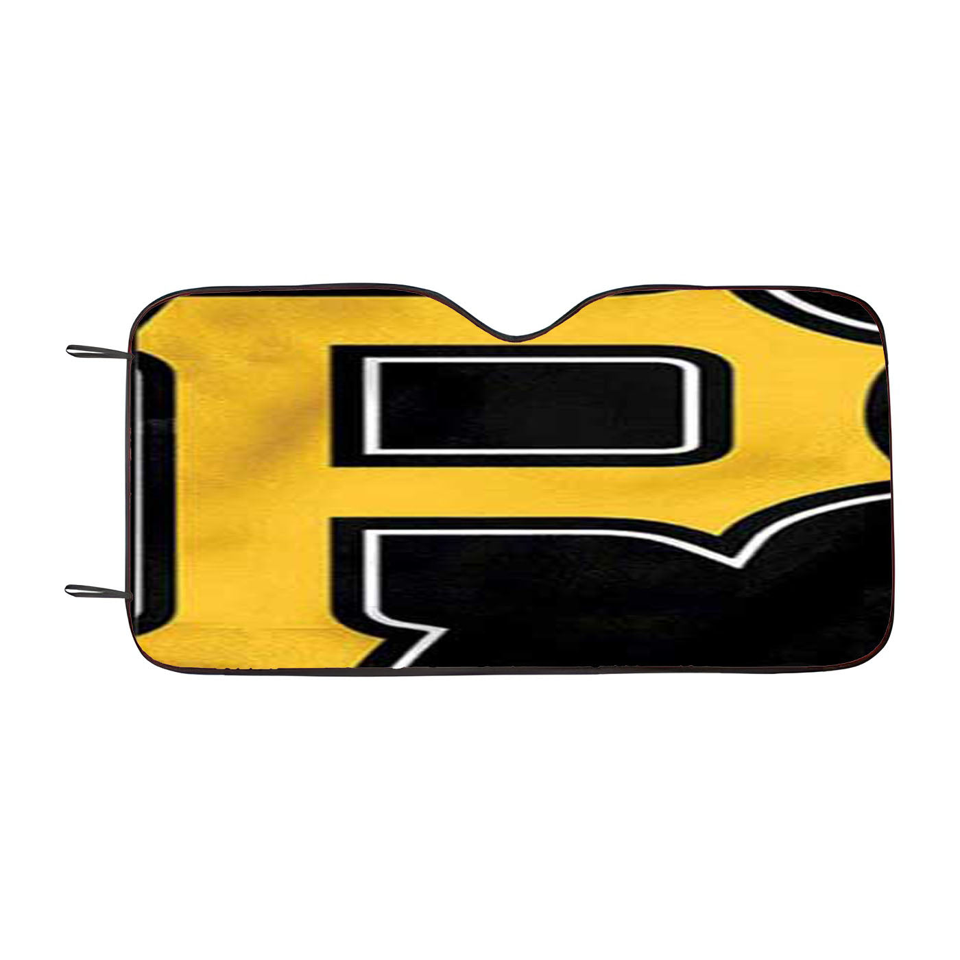 Pittsburgh Pirates Flag Car Auto Sun Shade Windshield Cover