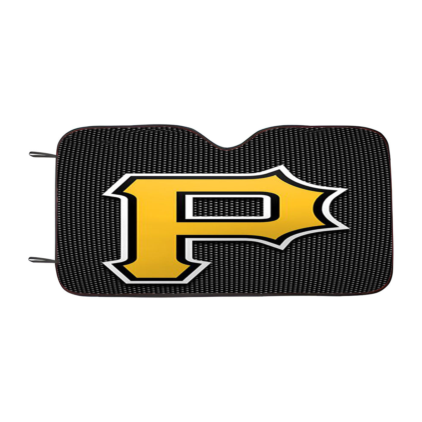 Pittsburgh Pirates P Logo Car Auto Sun Shade Windshield Cover