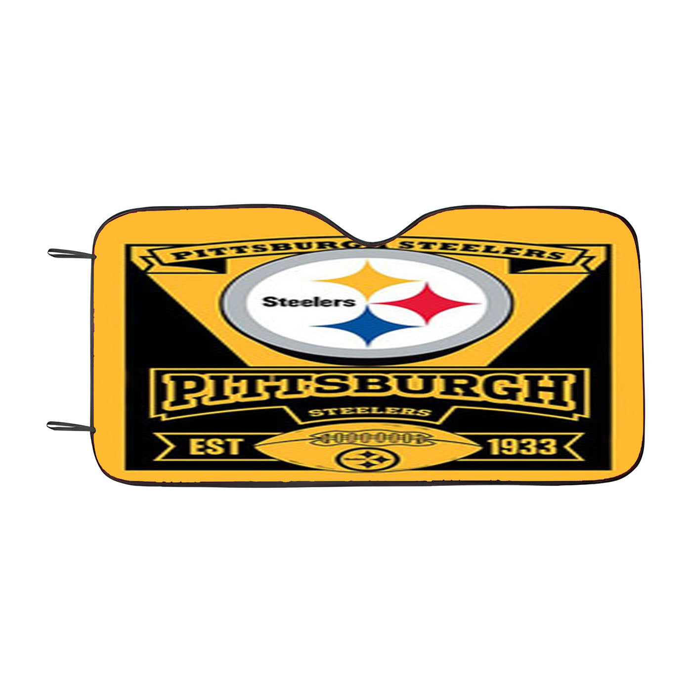 Pittsburgh Steelers 1933 Car Auto Sun Shade Windshield Cover