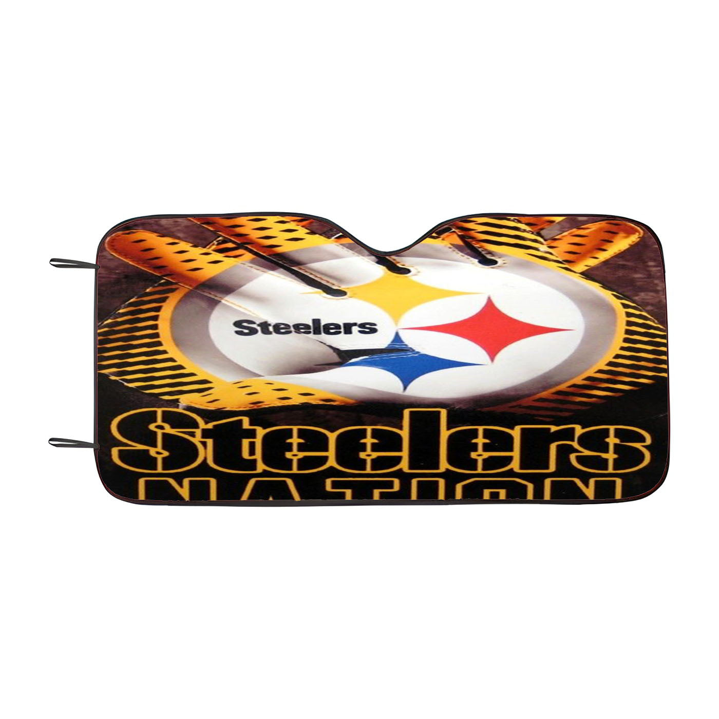 Pittsburgh Steelers Nfl Car Auto Sun Shade Windshield Cover