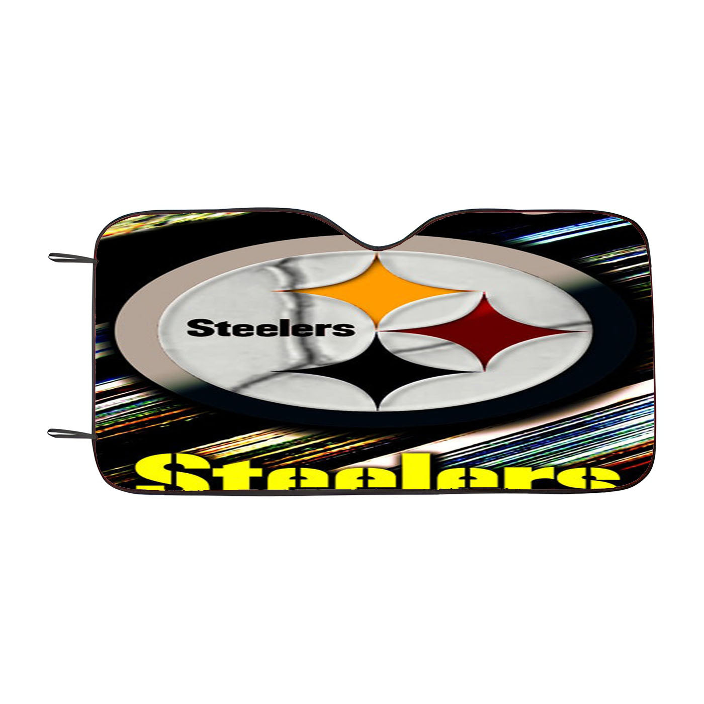 Pittsburgh Steelers Nfl 9999 Car Auto Sun Shade Windshield Cover