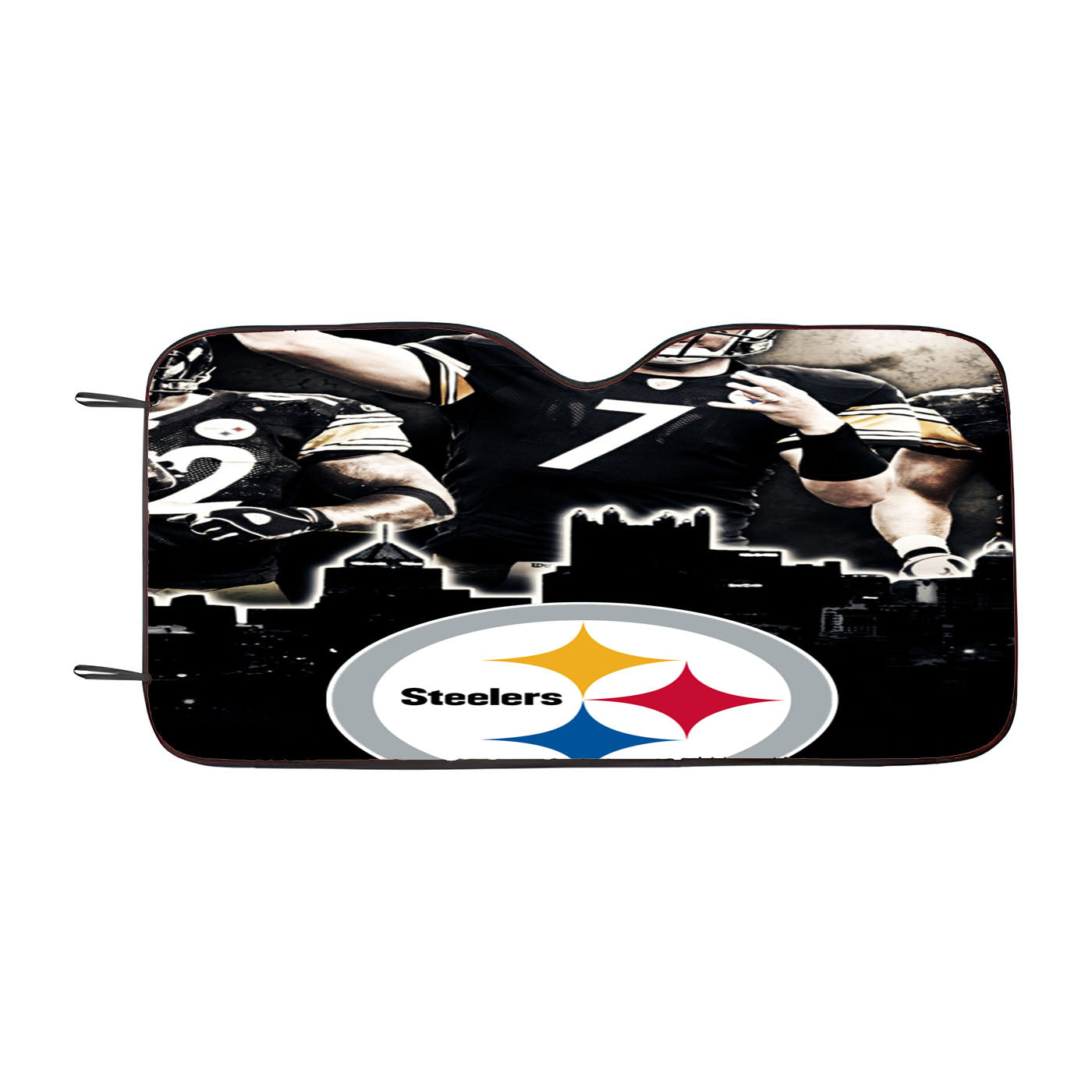 Pittsburgh Steelers Nfl Team Colors Arch Logo Car Auto Sun Shade Windshield Cover