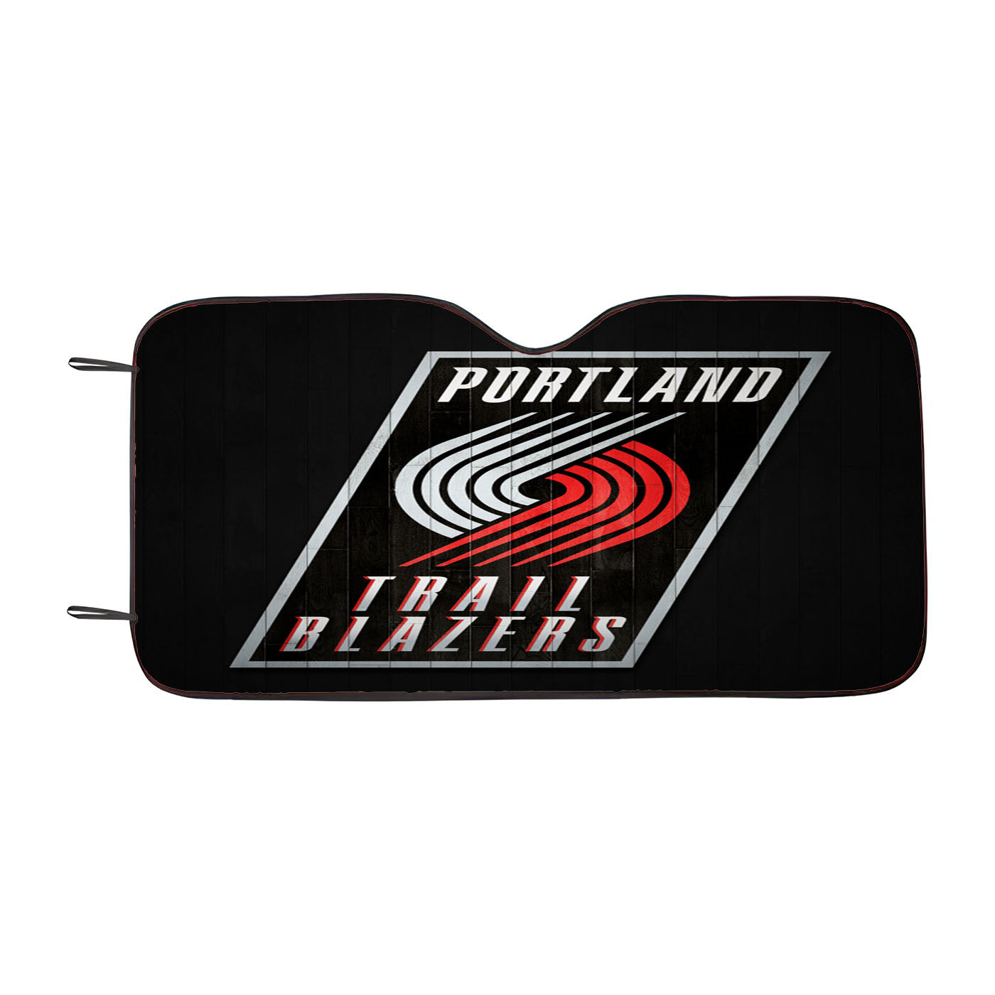 Portland Trail Blazers Hardwood Car Auto Sun Shade Windshield Cover