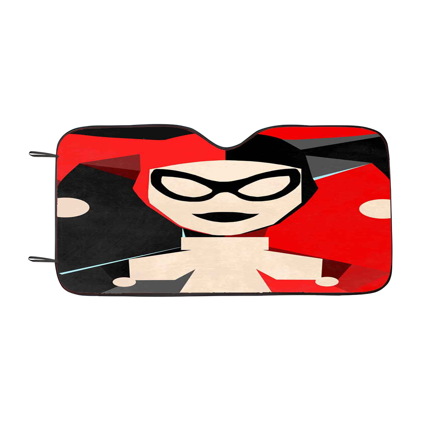 Quinn Batman Joker Diamond Car Auto Sun Shade Windshield Cover