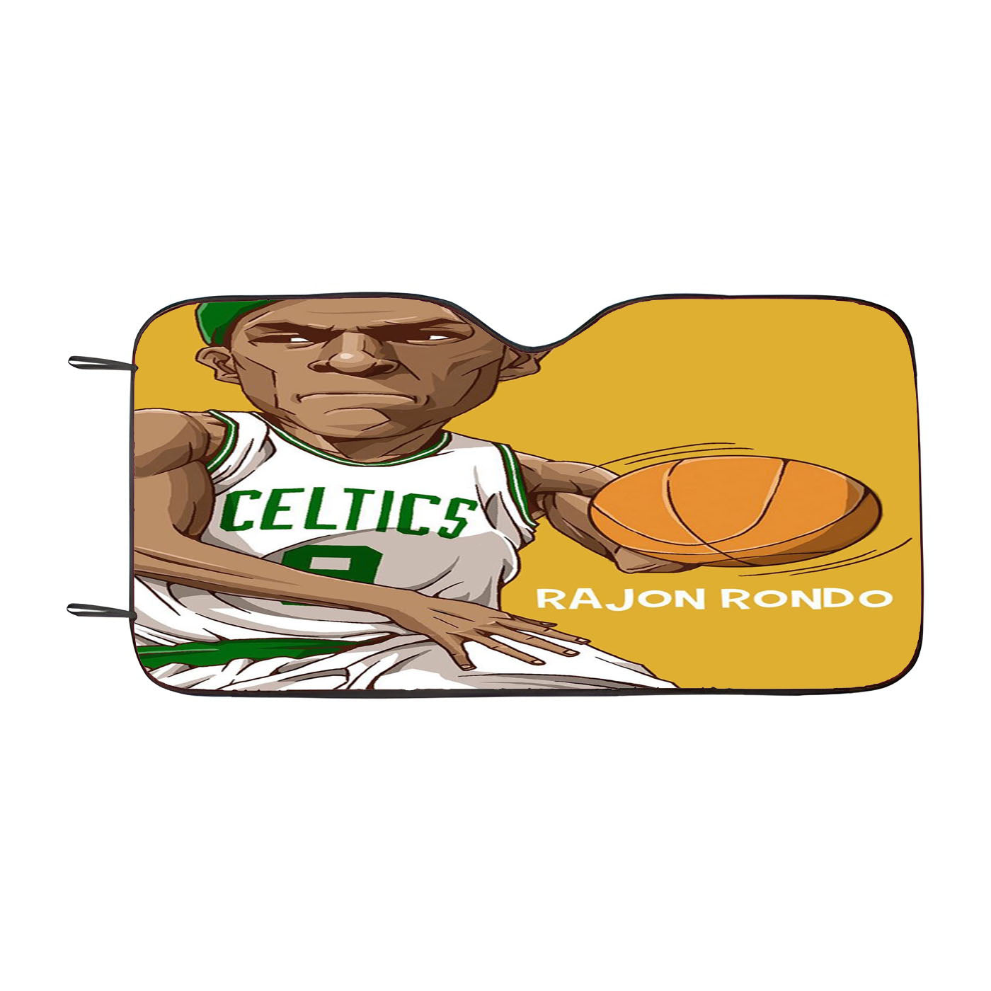 Rajon Rondo Yellow Car Auto Sun Shade Windshield Cover