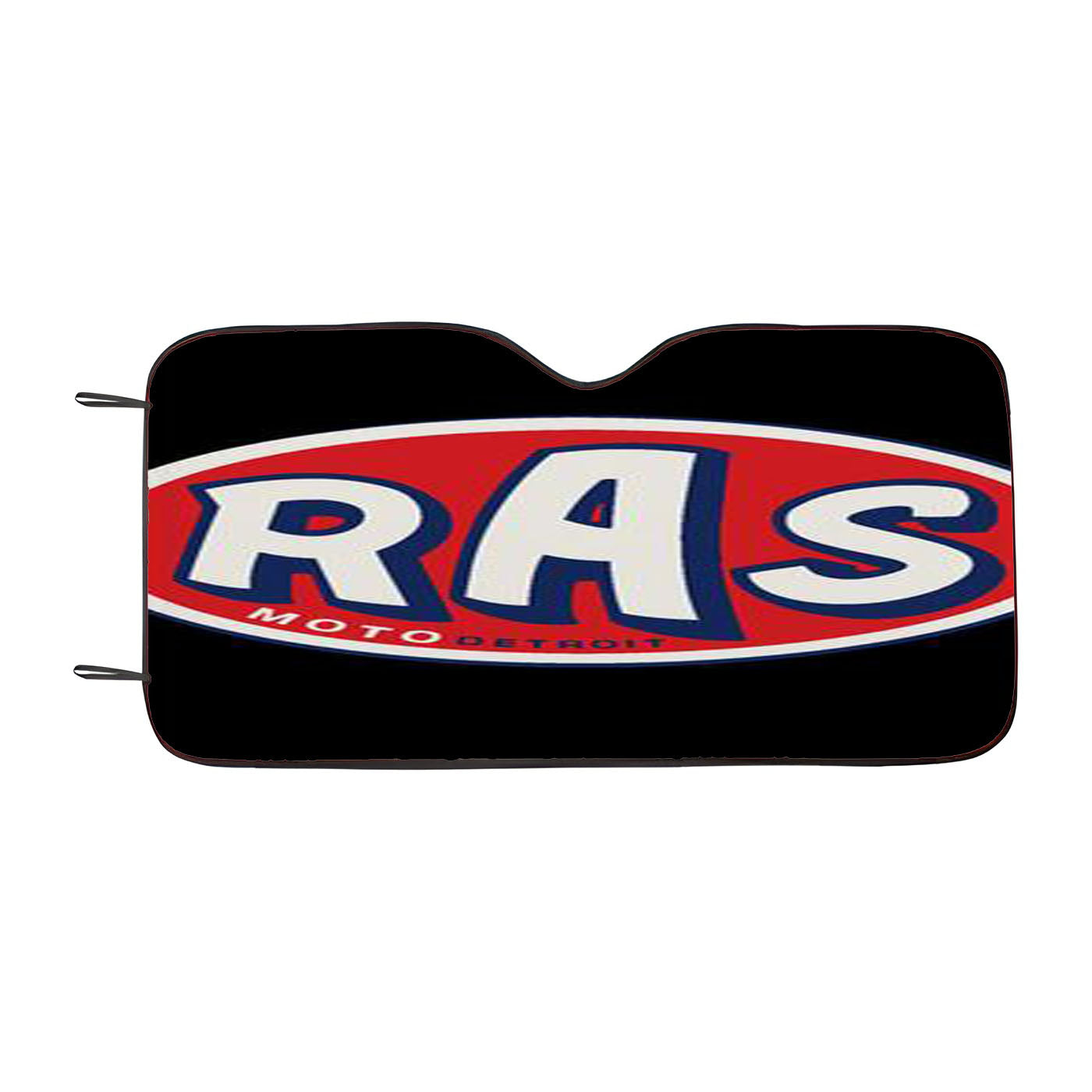 Ras Moto Detroit Car Auto Sun Shade Windshield Cover