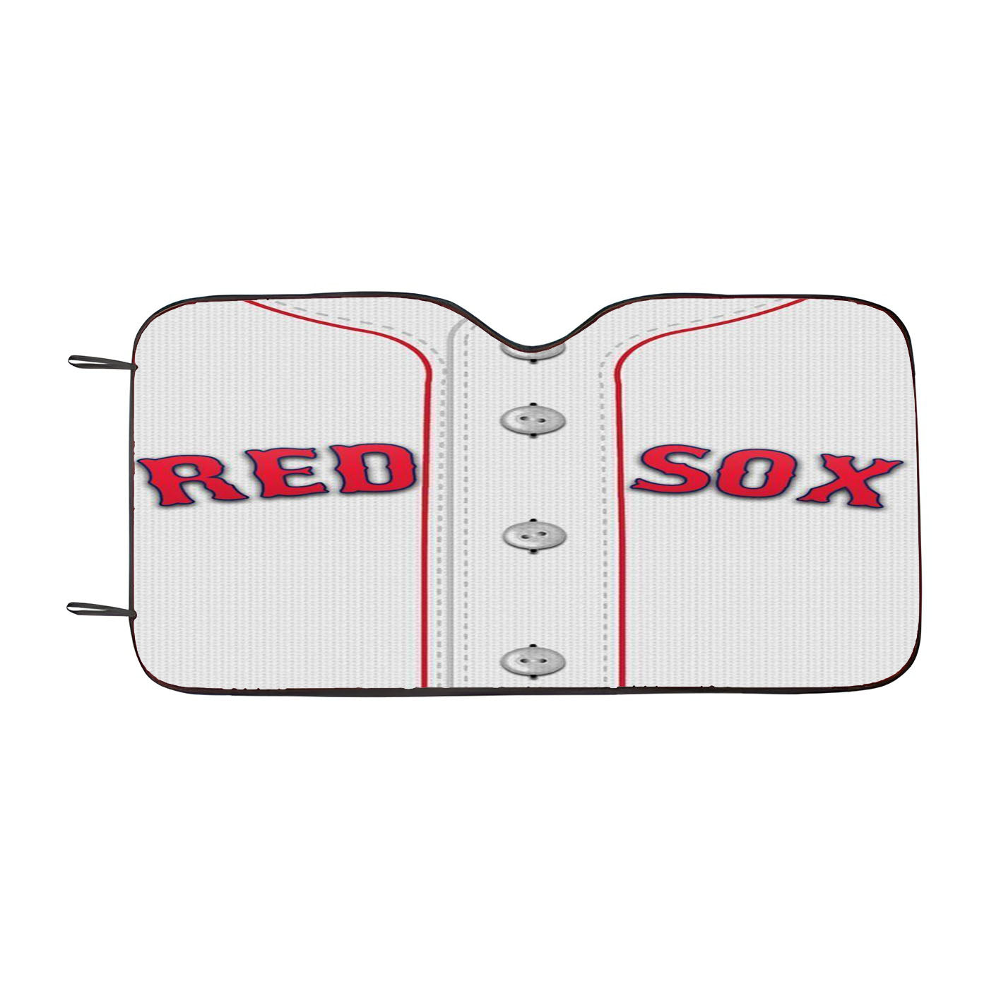 Red Sox Baseball Uniform Car Auto Sun Shade Windshield Cover