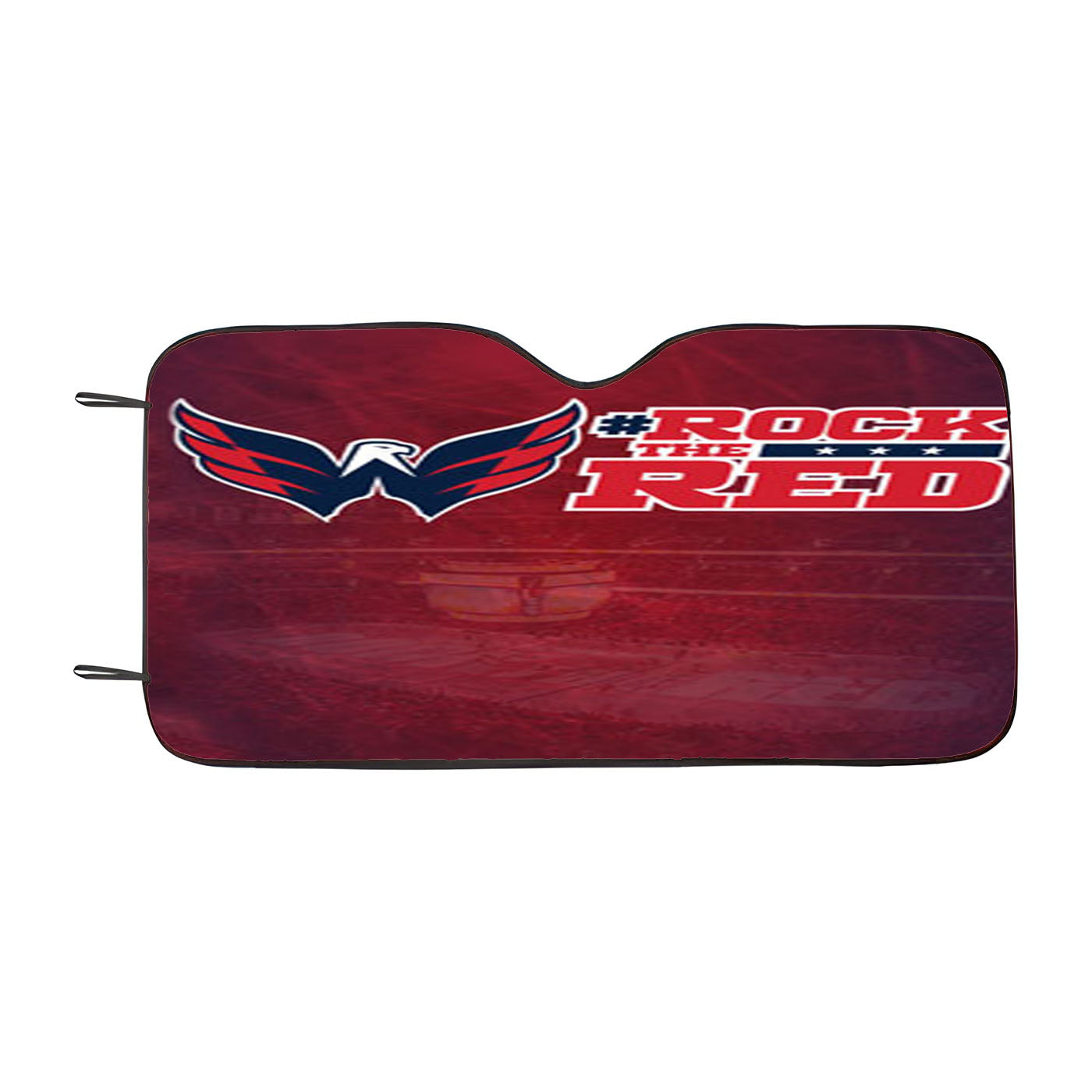 Rock The Red Car Auto Sun Shade Windshield Cover
