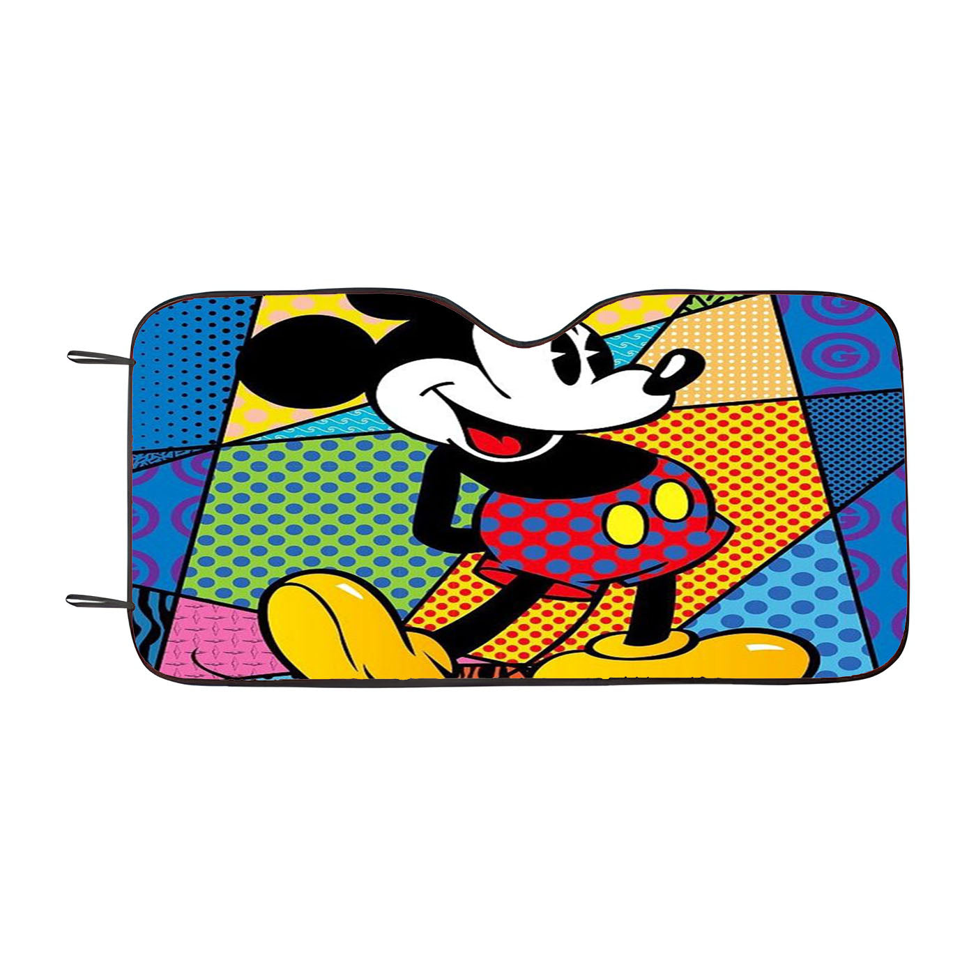 Romero Britto Mickey Mouse Car Auto Sun Shade Windshield Cover
