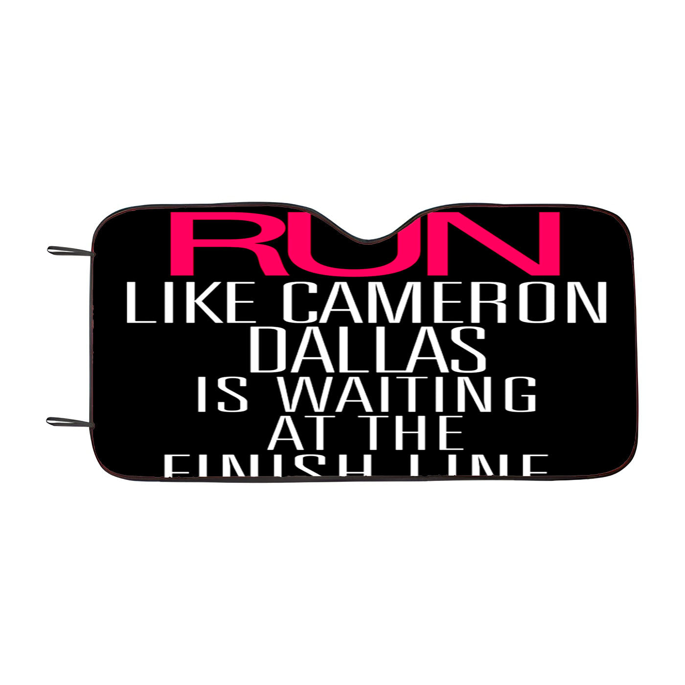 Run Like Cameron Dallas Car Auto Sun Shade Windshield Cover
