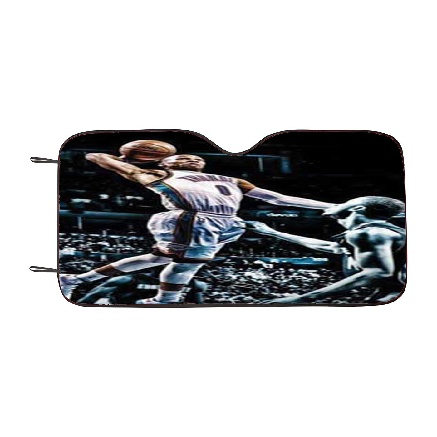 Russell Westbrook Paint Dunk Car Auto Sun Shade Windshield Cover