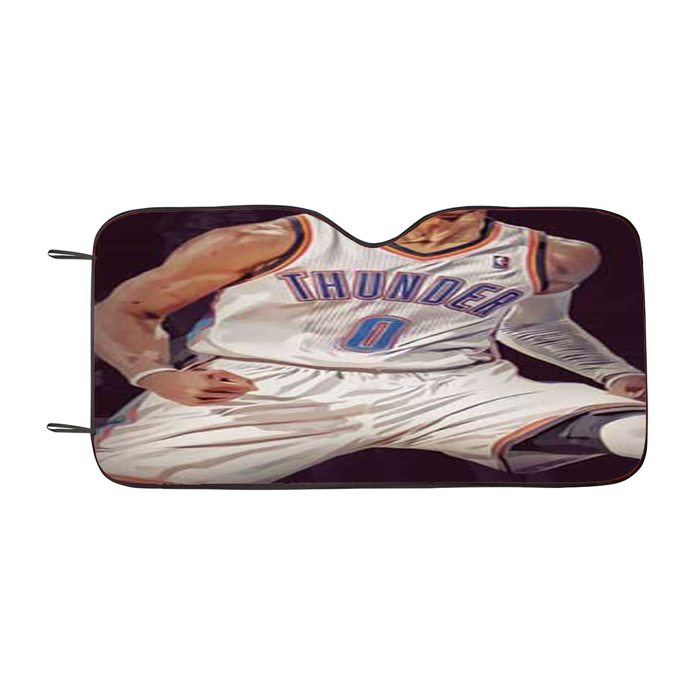 Russell Westbrook Scream Car Auto Sun Shade Windshield Cover