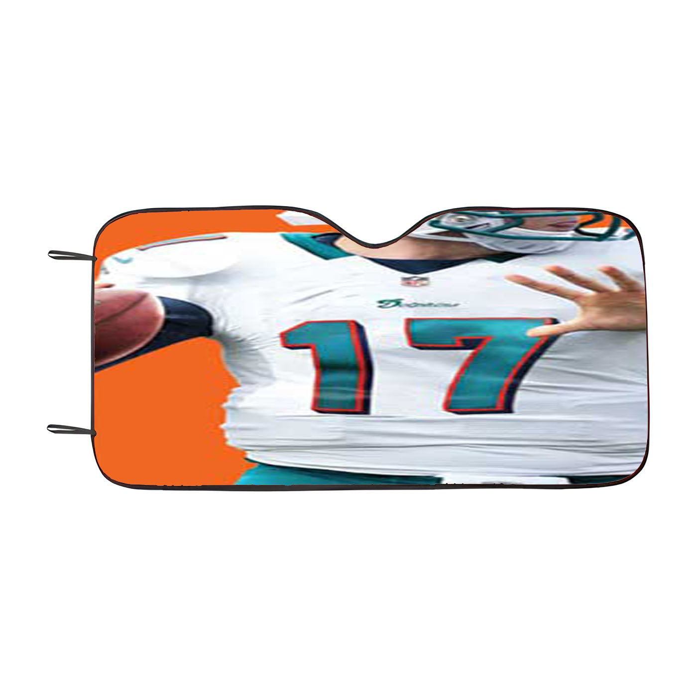 Ryan Tannehill Orange Car Auto Sun Shade Windshield Cover