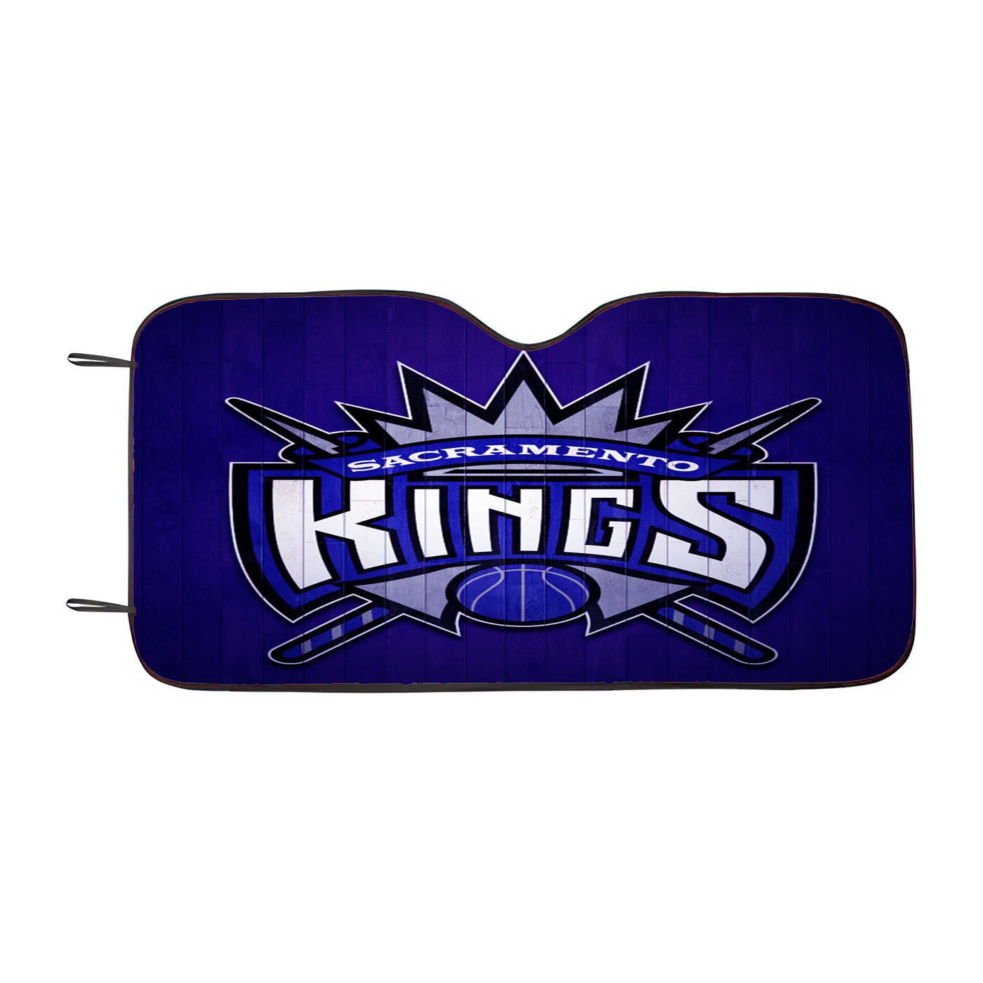 Sacramento Kings Hardwood 2 Car Auto Sun Shade Windshield Cover