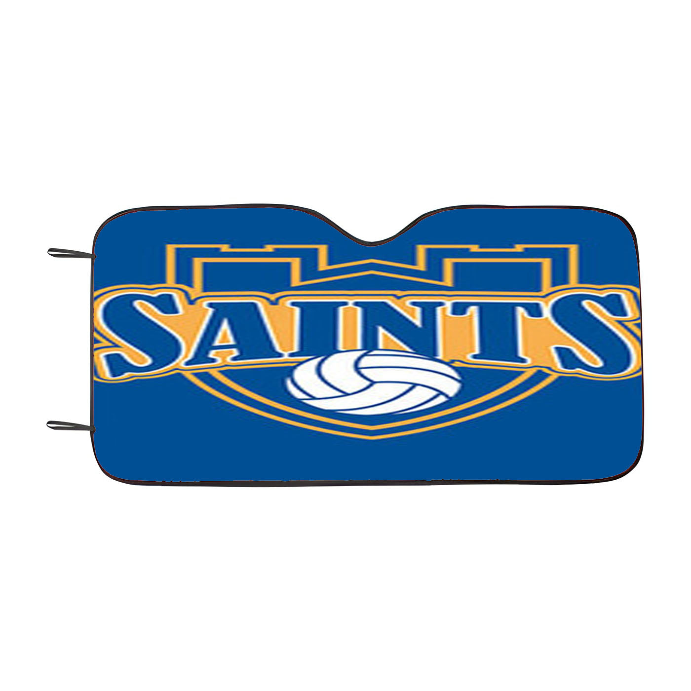Saints Baseball Logo Blue Car Auto Sun Shade Windshield Cover