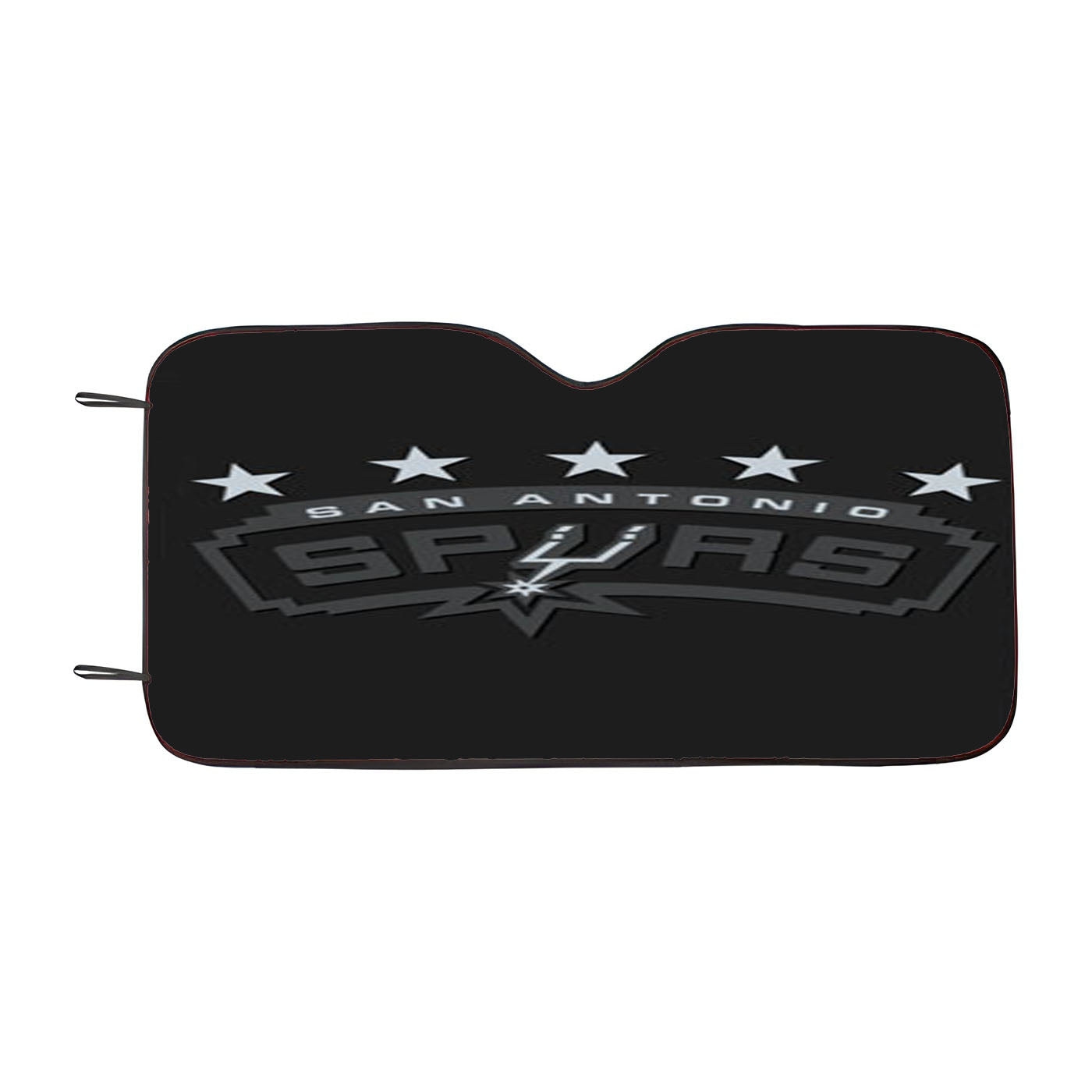 San Antonio Spurs Black Car Auto Sun Shade Windshield Cover