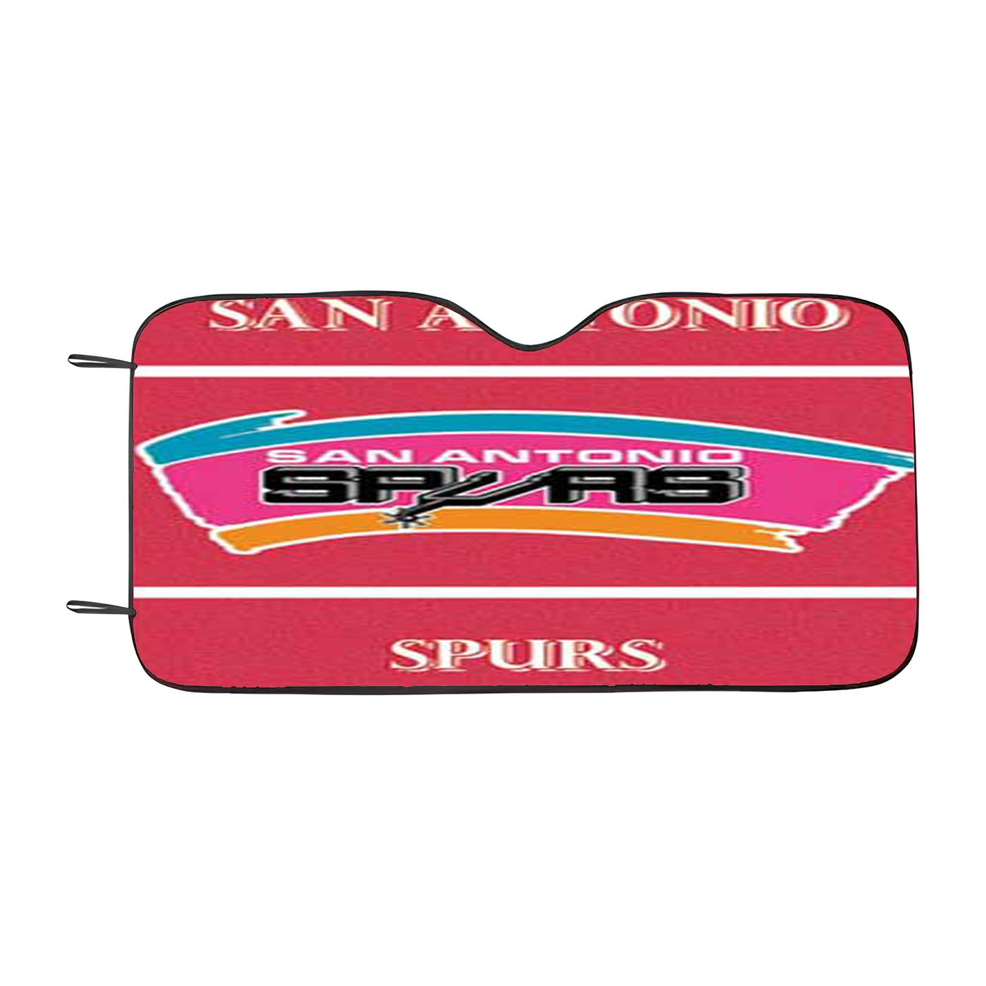 San Antonio Spurs Swatch Car Auto Sun Shade Windshield Cover