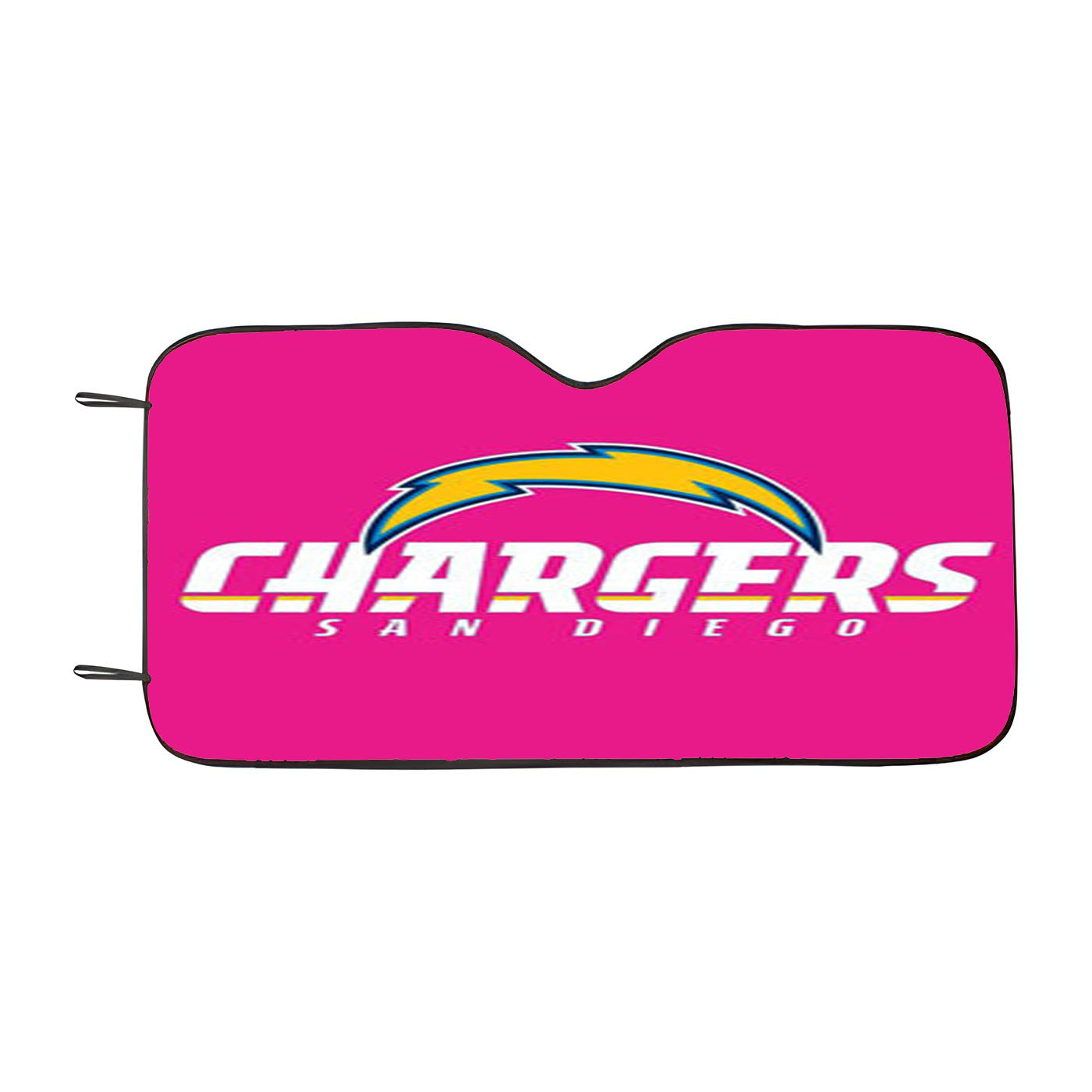 San Diego Chargers Pink Car Auto Sun Shade Windshield Cover
