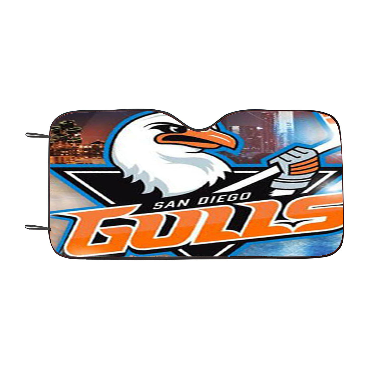 San Diego Gulls Car Auto Sun Shade Windshield Cover