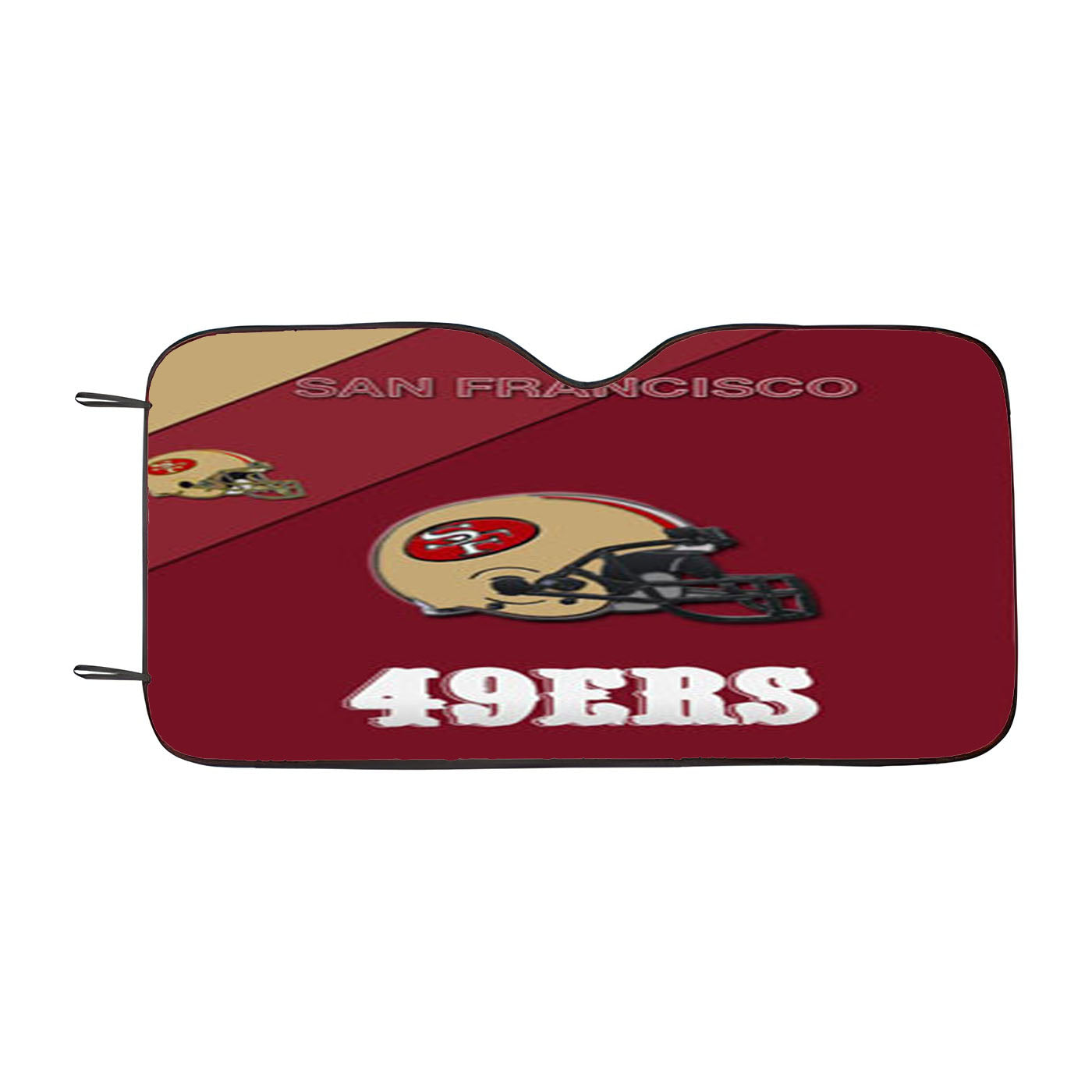 San Francisco 49Ers Logo Helm Car Auto Sun Shade Windshield Cover