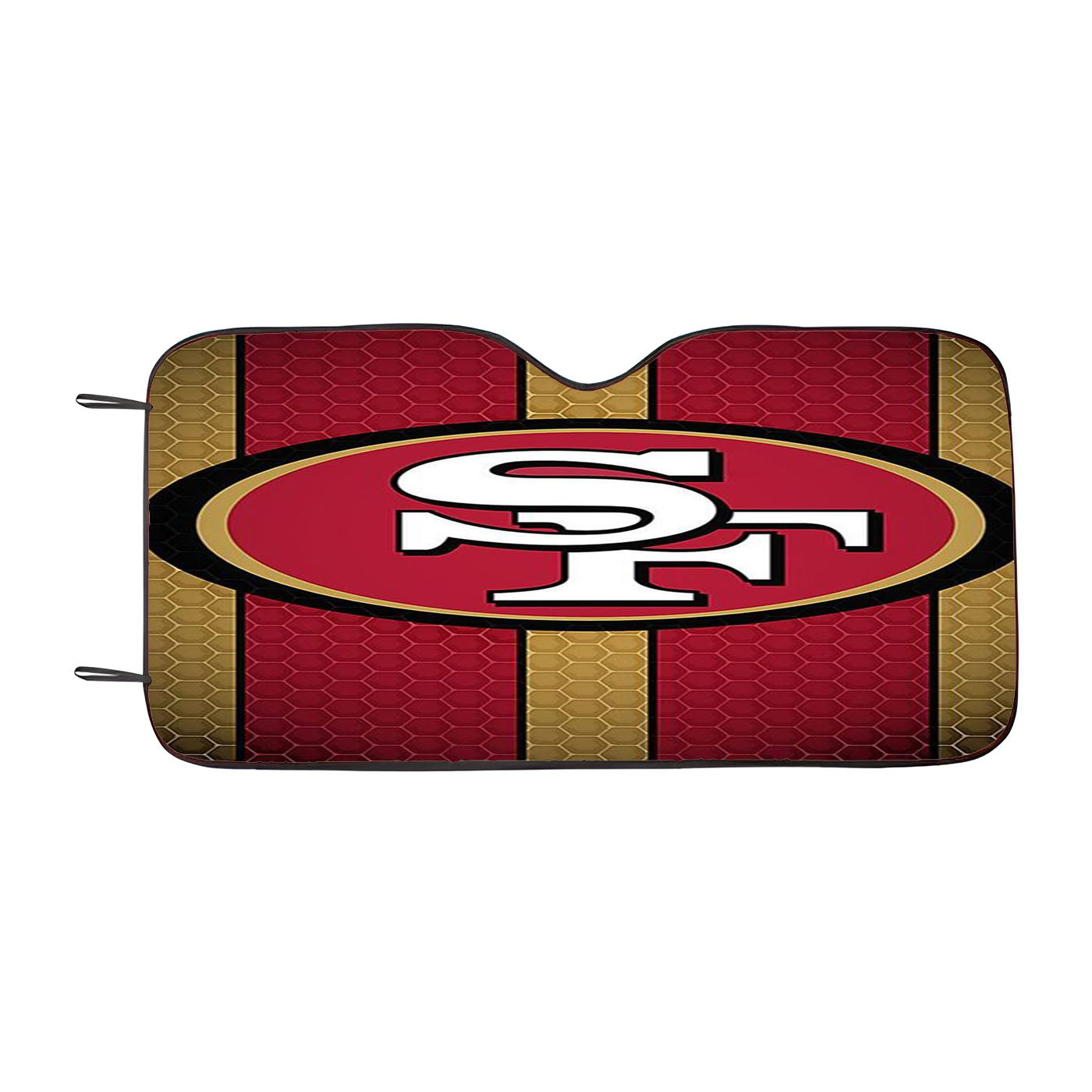 San Francisco 49Ers Shadow Car Auto Sun Shade Windshield Cover