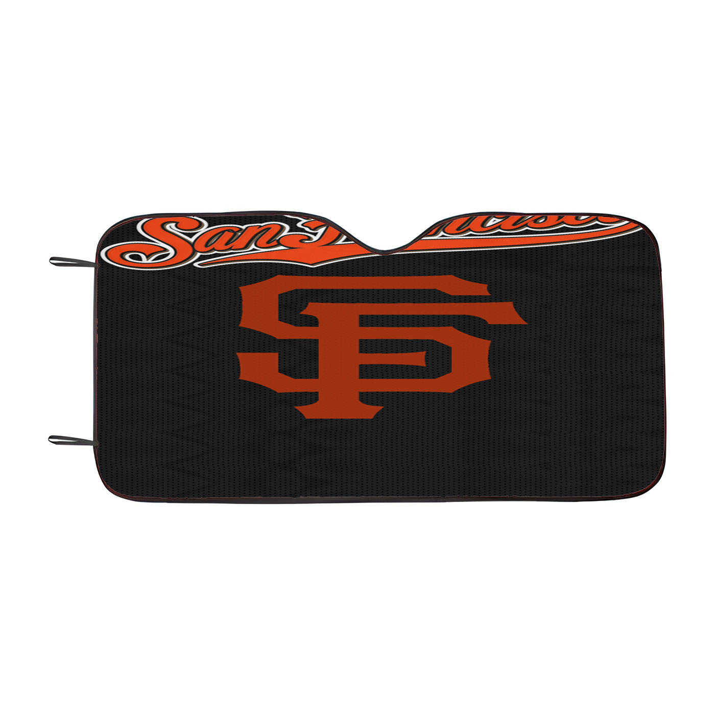 San Francisco Giant Black Car Auto Sun Shade Windshield Cover