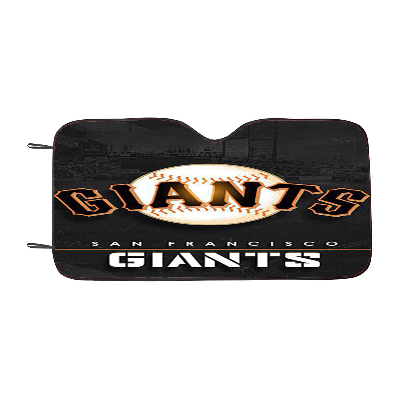 San Francisco Giants Baseball 3 Car Auto Sun Shade Windshield Cover