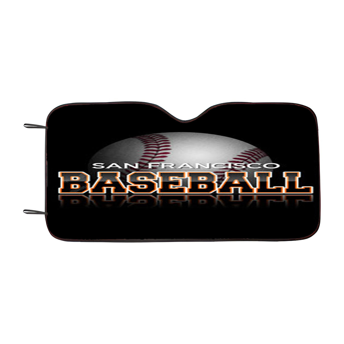 San Francisco Giants Baseball Logo Car Auto Sun Shade Windshield Cover