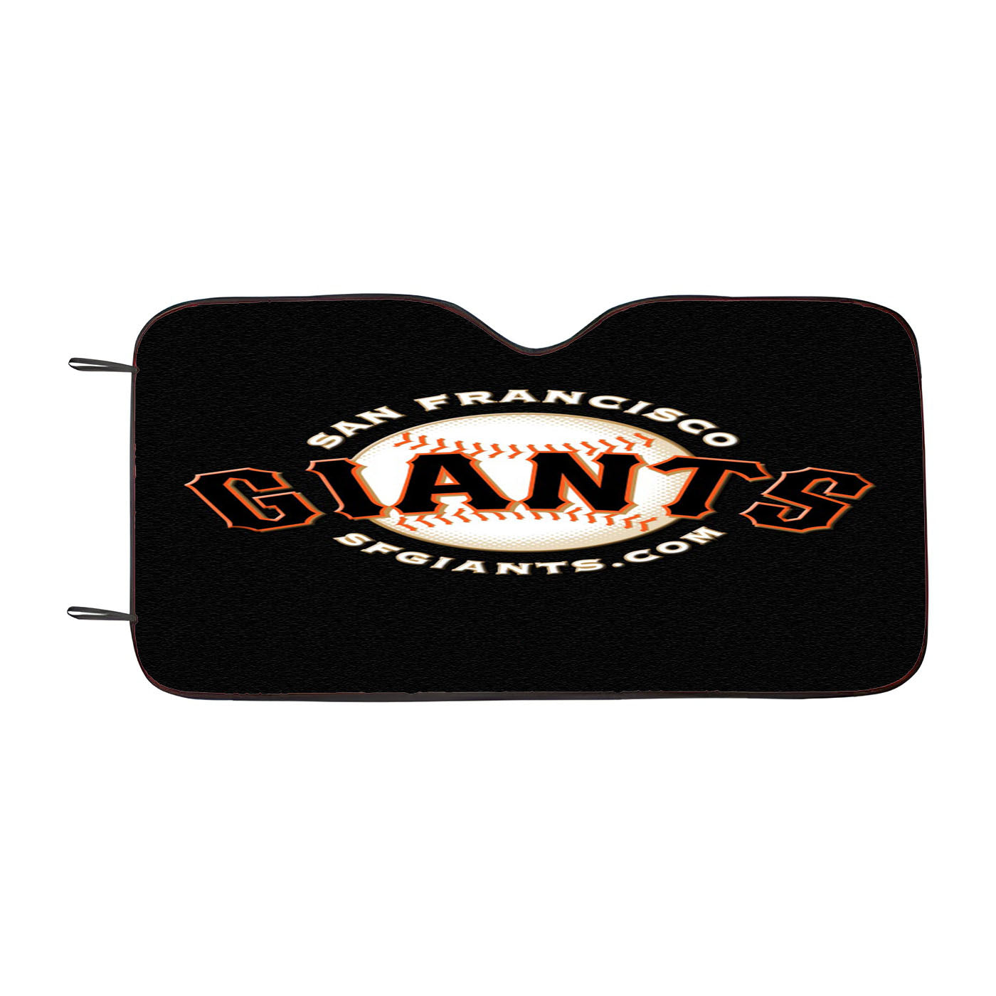 San Francisco Giants Black Car Auto Sun Shade Windshield Cover