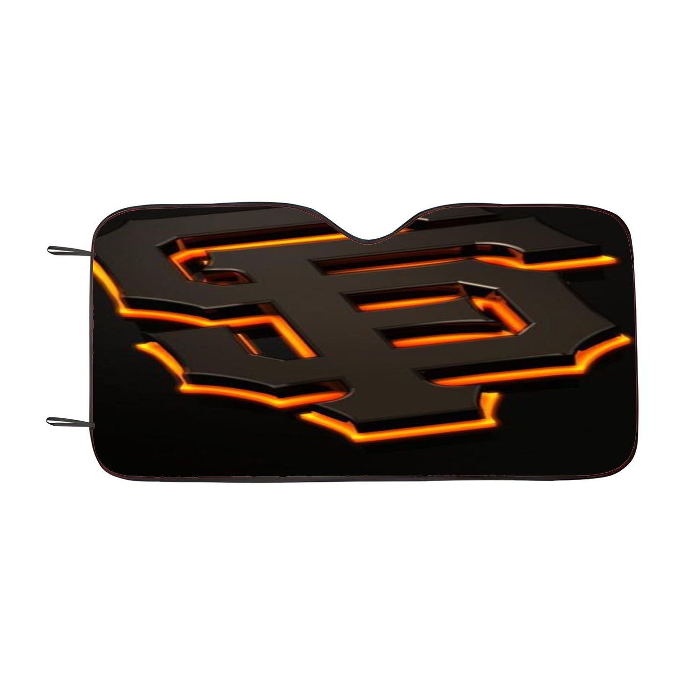 San Francisco Giants Black Lava Logo Car Auto Sun Shade Windshield Cover