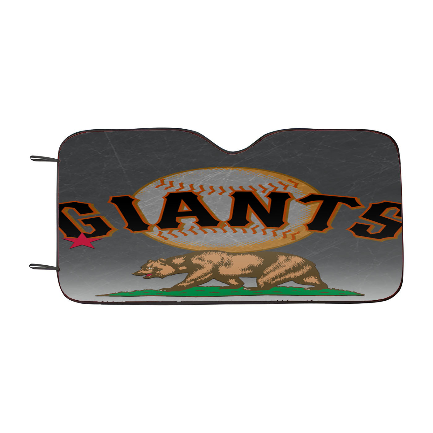 San Francisco Giants California Republic Car Auto Sun Shade Windshield Cover