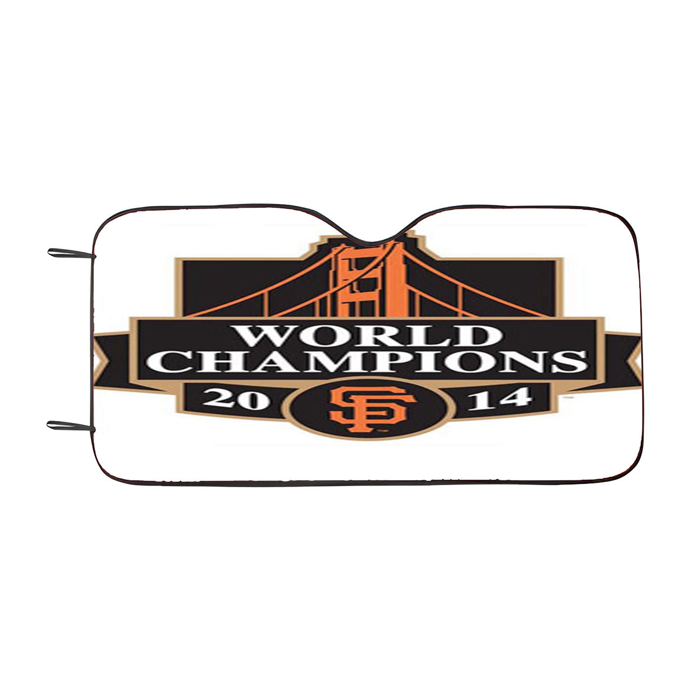 San Francisco Giants World Champions Car Auto Sun Shade Windshield Cover