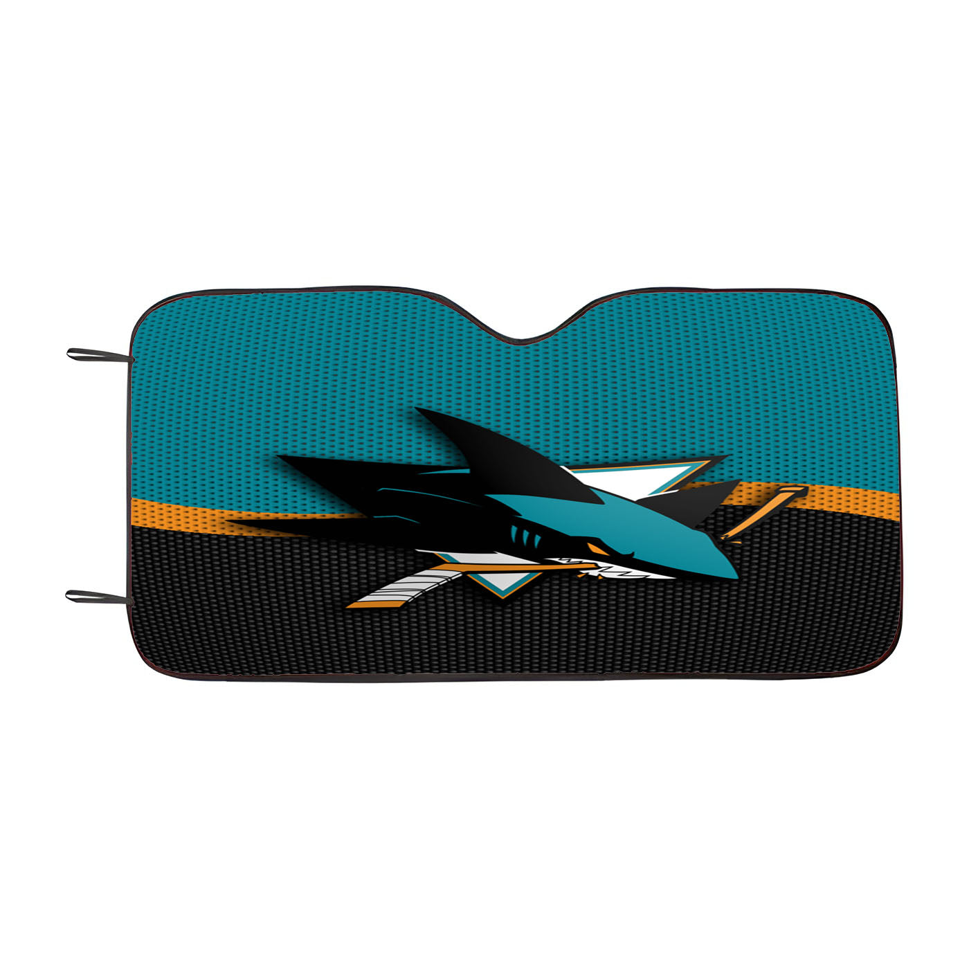 San Jose Sharks Logo Jersey Car Auto Sun Shade Windshield Cover