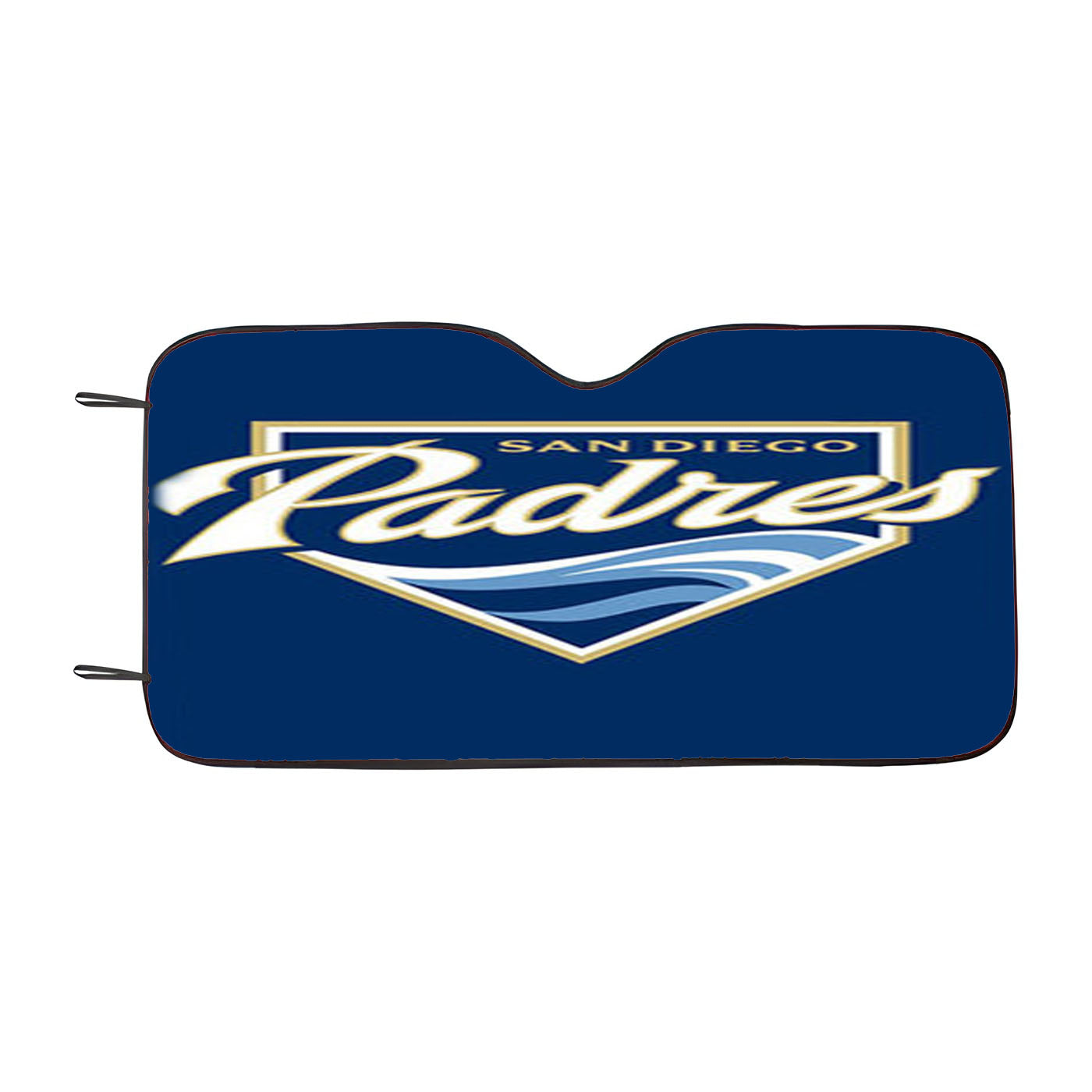 Sandiego Padres Baseball Logo Blue Car Auto Sun Shade Windshield Cover