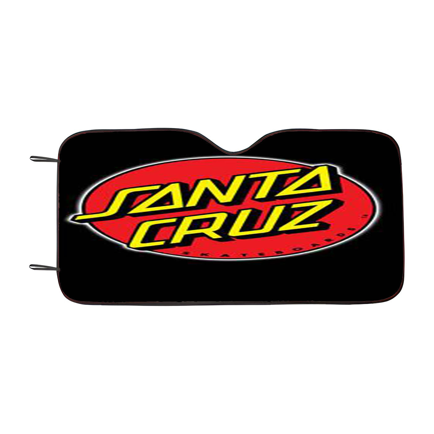Santa Cruz Logo Car Auto Sun Shade Windshield Cover