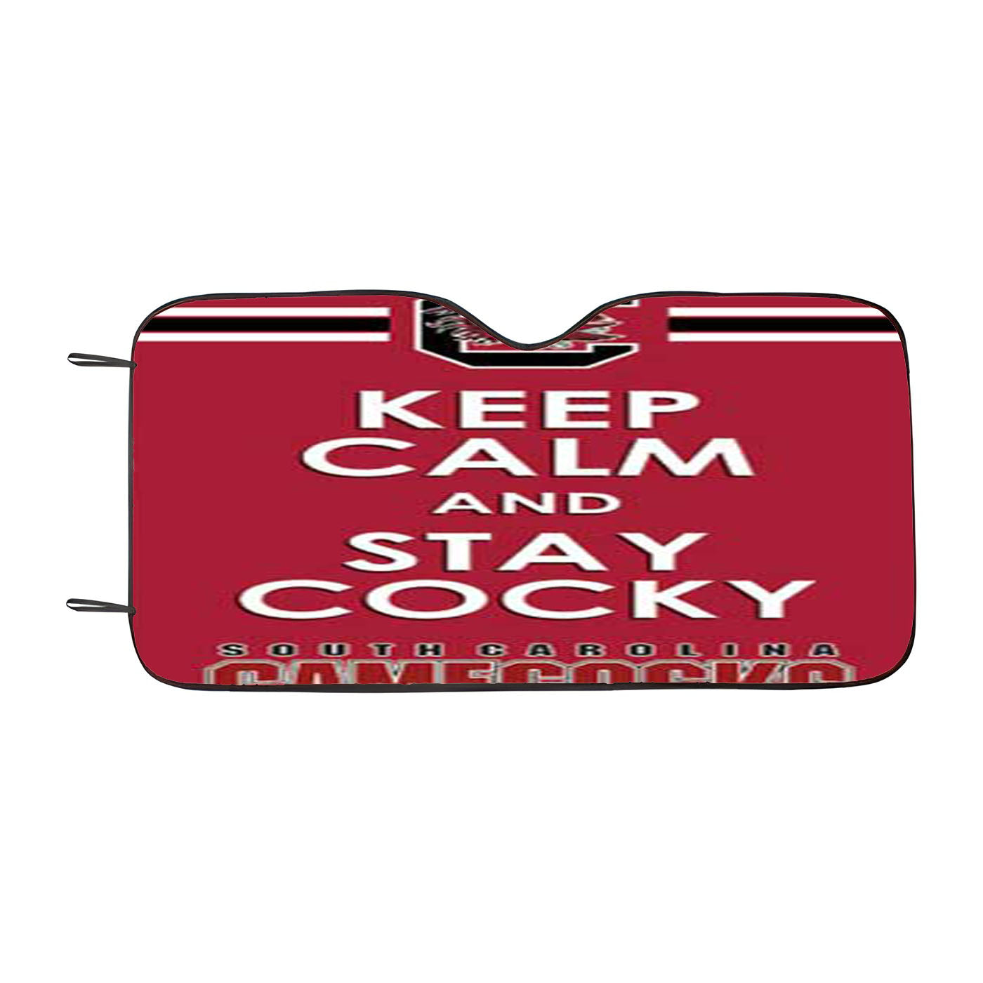 Sc Gamecocks Keep Calm Car Auto Sun Shade Windshield Cover
