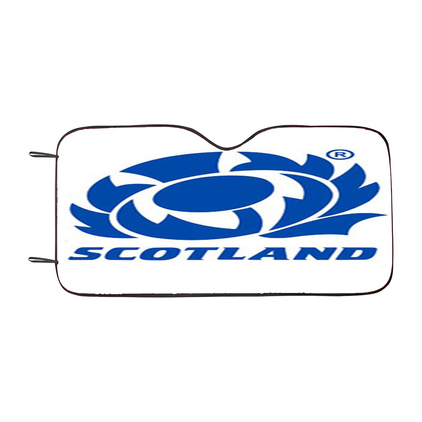 Scotland Rugby Art Car Auto Sun Shade Windshield Cover