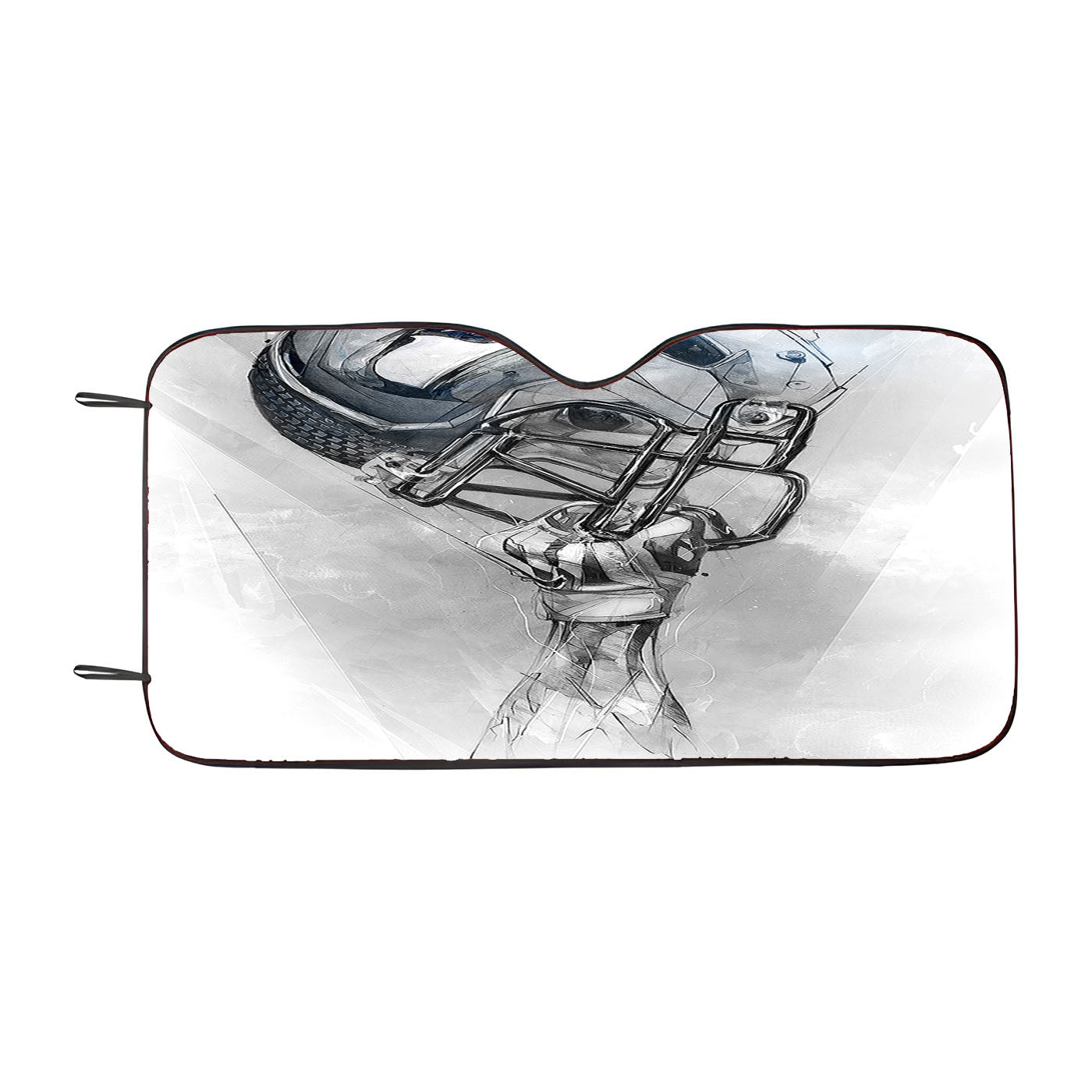 Seahawks Helmets Car Auto Sun Shade Windshield Cover