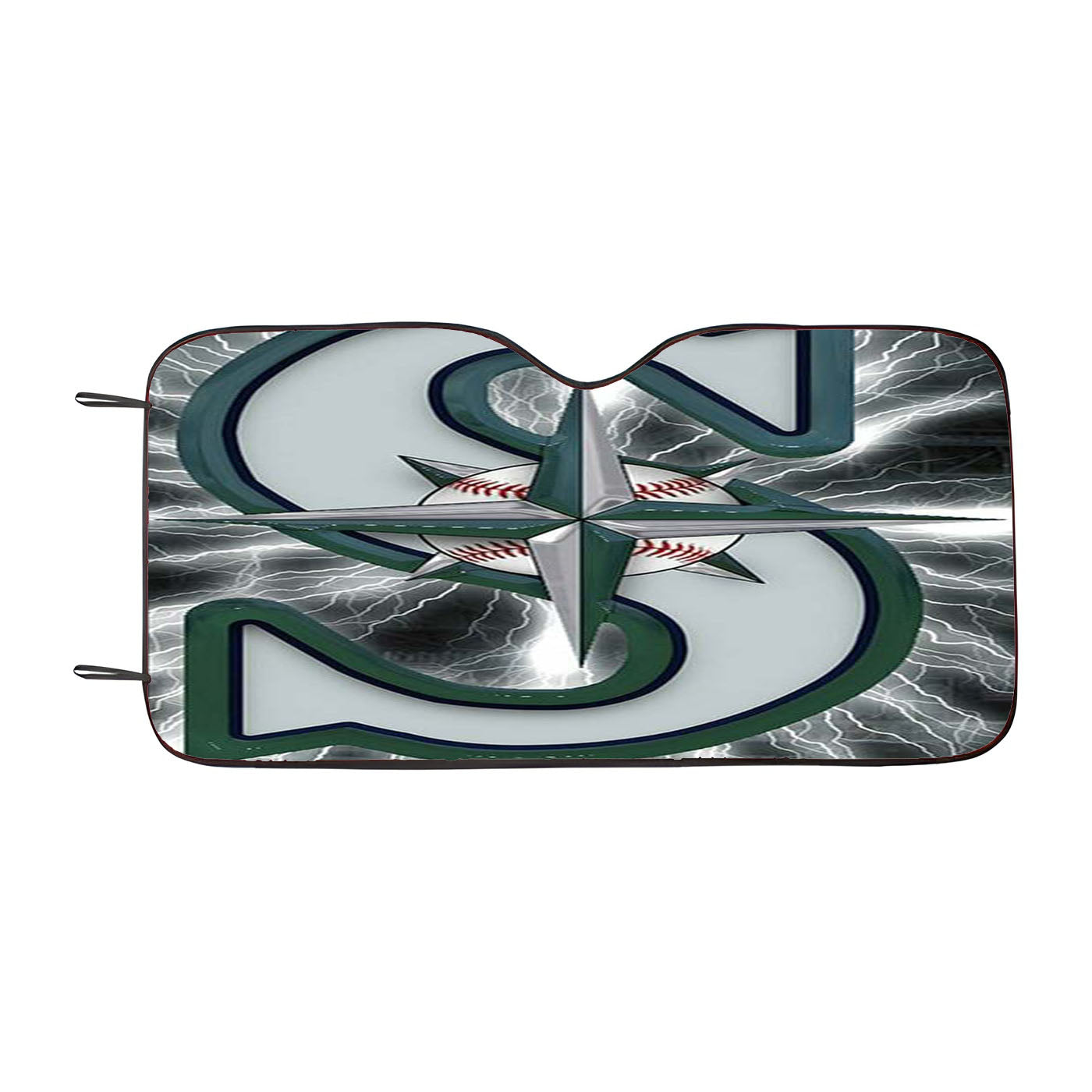 Seattle Mariners Icon Car Auto Sun Shade Windshield Cover