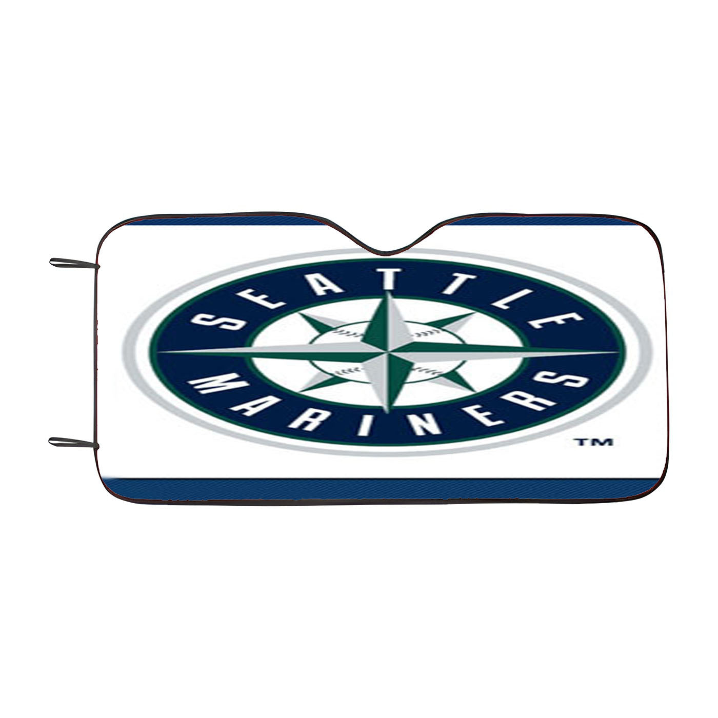 Seattle Mariners Logo Car Auto Sun Shade Windshield Cover
