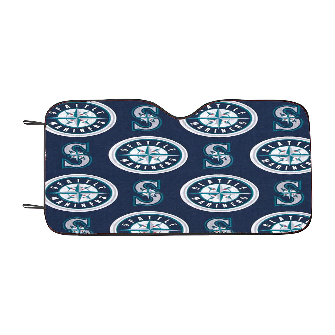 Seattle Mariners Pattern Car Auto Sun Shade Windshield Cover