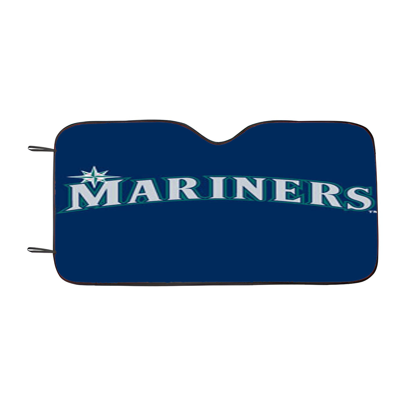 Seattle Mariners Text Car Auto Sun Shade Windshield Cover