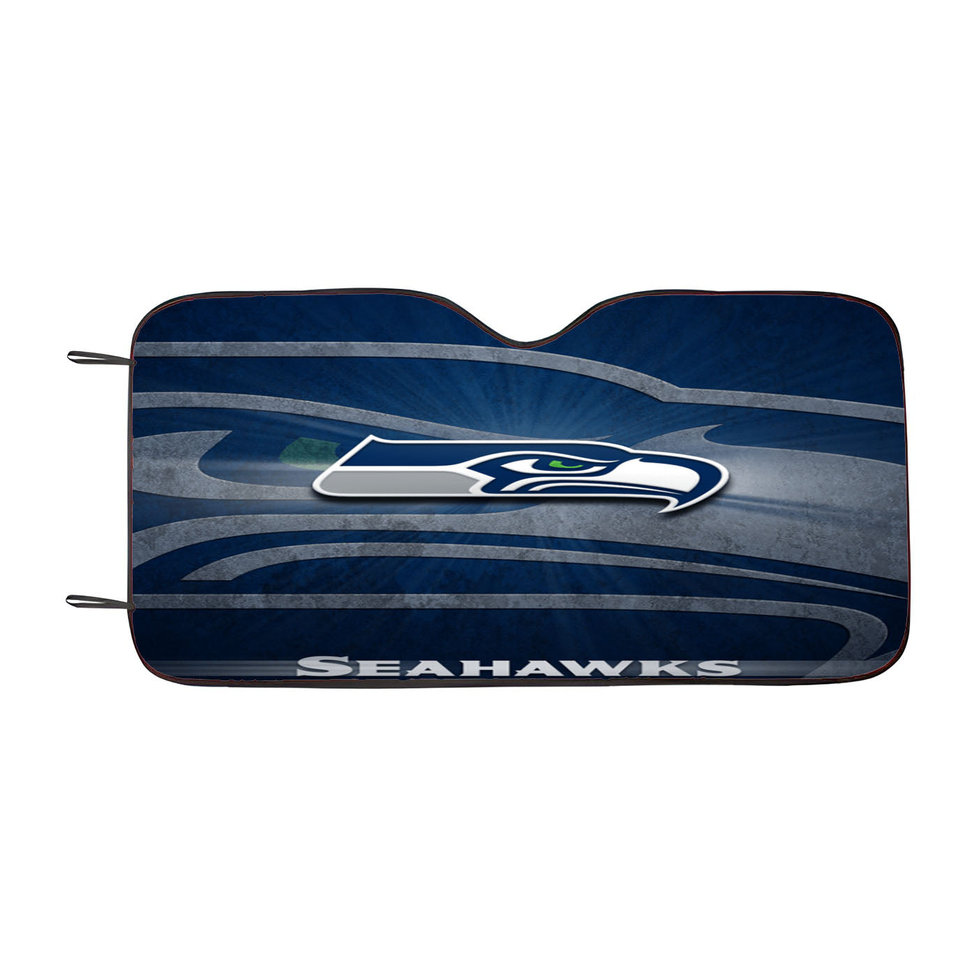 Seattle Seahawks 2 Car Auto Sun Shade Windshield Cover