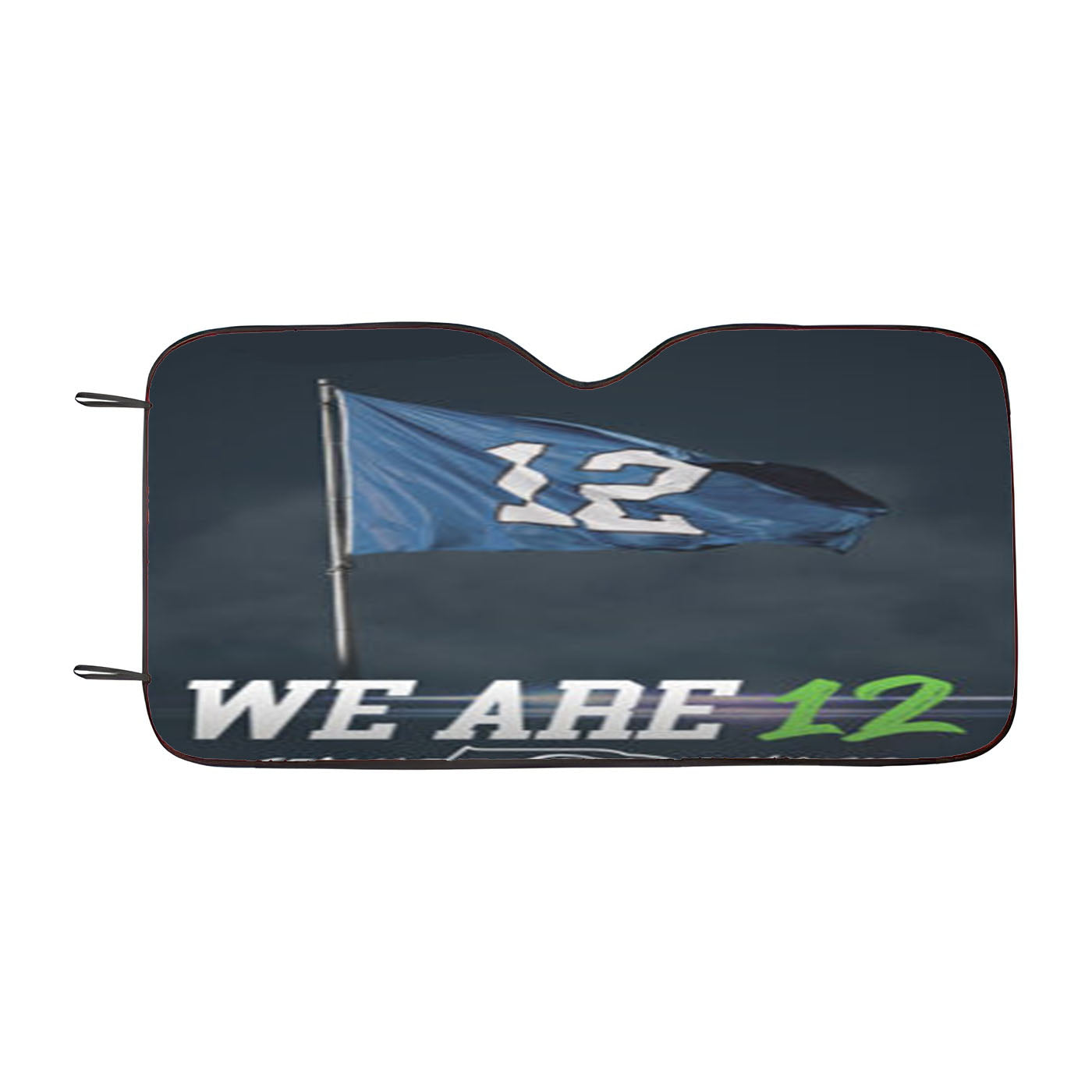 Seattle Seahawks We Are 12 Car Auto Sun Shade Windshield Cover